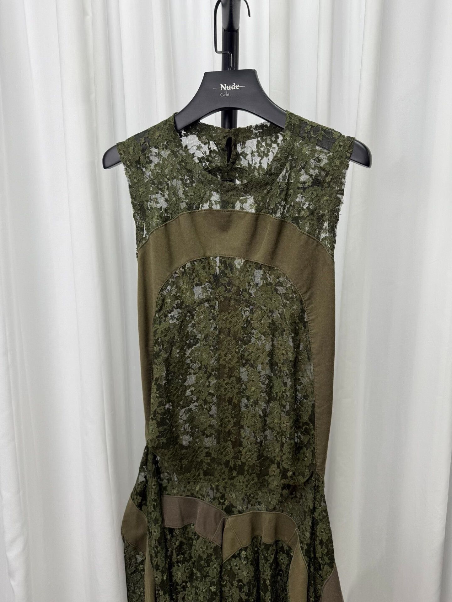 Junya Watanabe Lace Paneled Dress by Junya Watanabe Size XS / US 0-2 / IT 36-38 - 2 Thumbnail