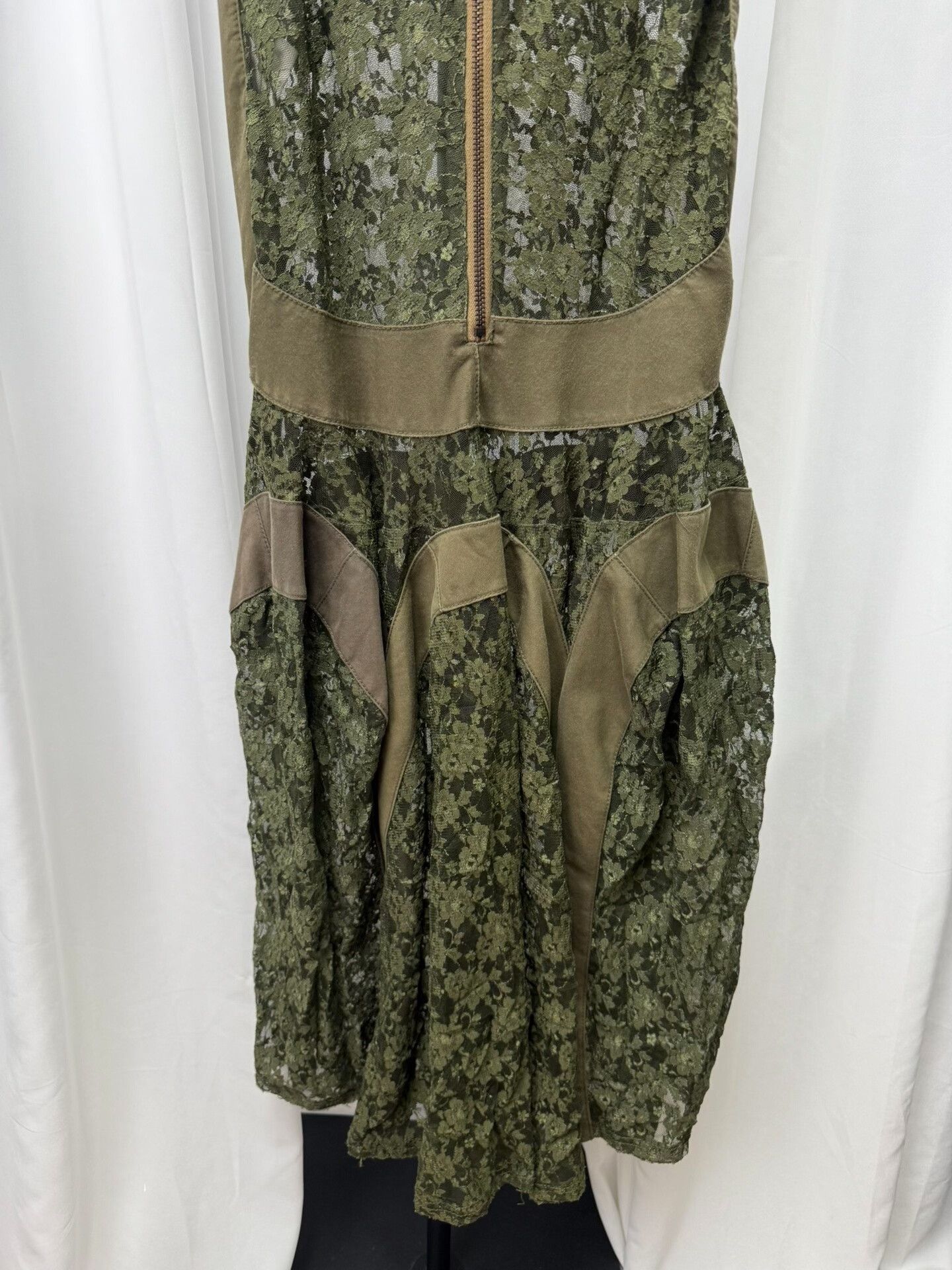 Junya Watanabe Lace Paneled Dress by Junya Watanabe Size XS / US 0-2 / IT 36-38 - 6 Thumbnail