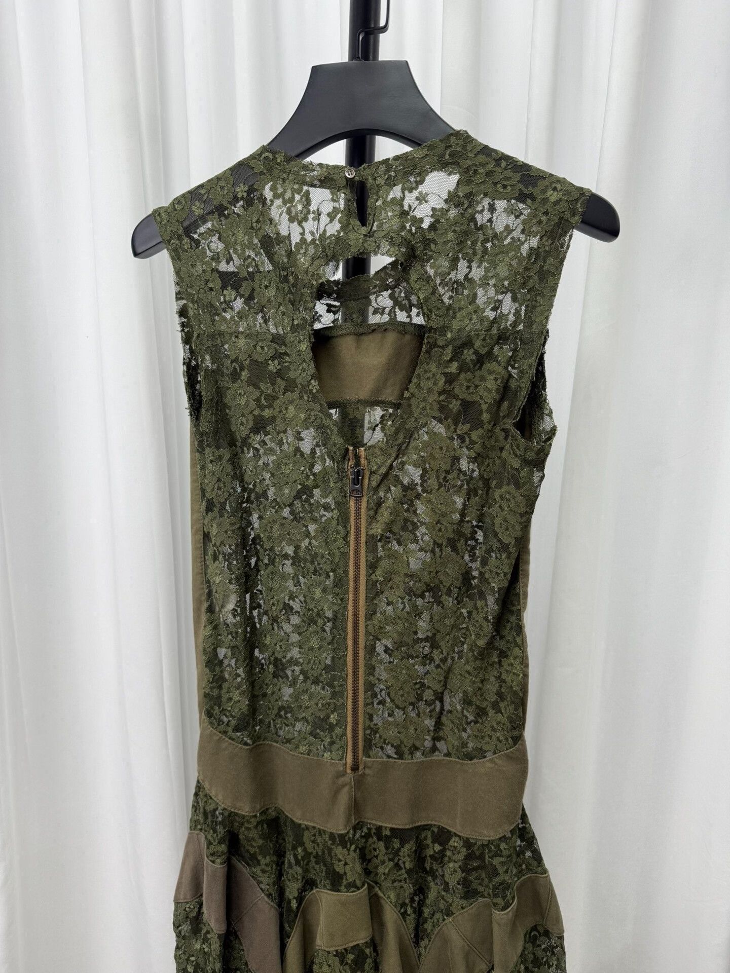 Junya Watanabe Lace Paneled Dress by Junya Watanabe Size XS / US 0-2 / IT 36-38 - 5 Thumbnail