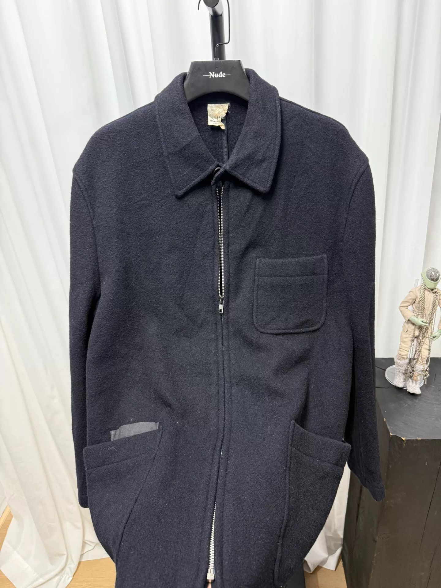 Comme des Garcons Comme des Garcons 90s Wool Coat Size US M / EU 48-50 / 2 - 6 Thumbnail