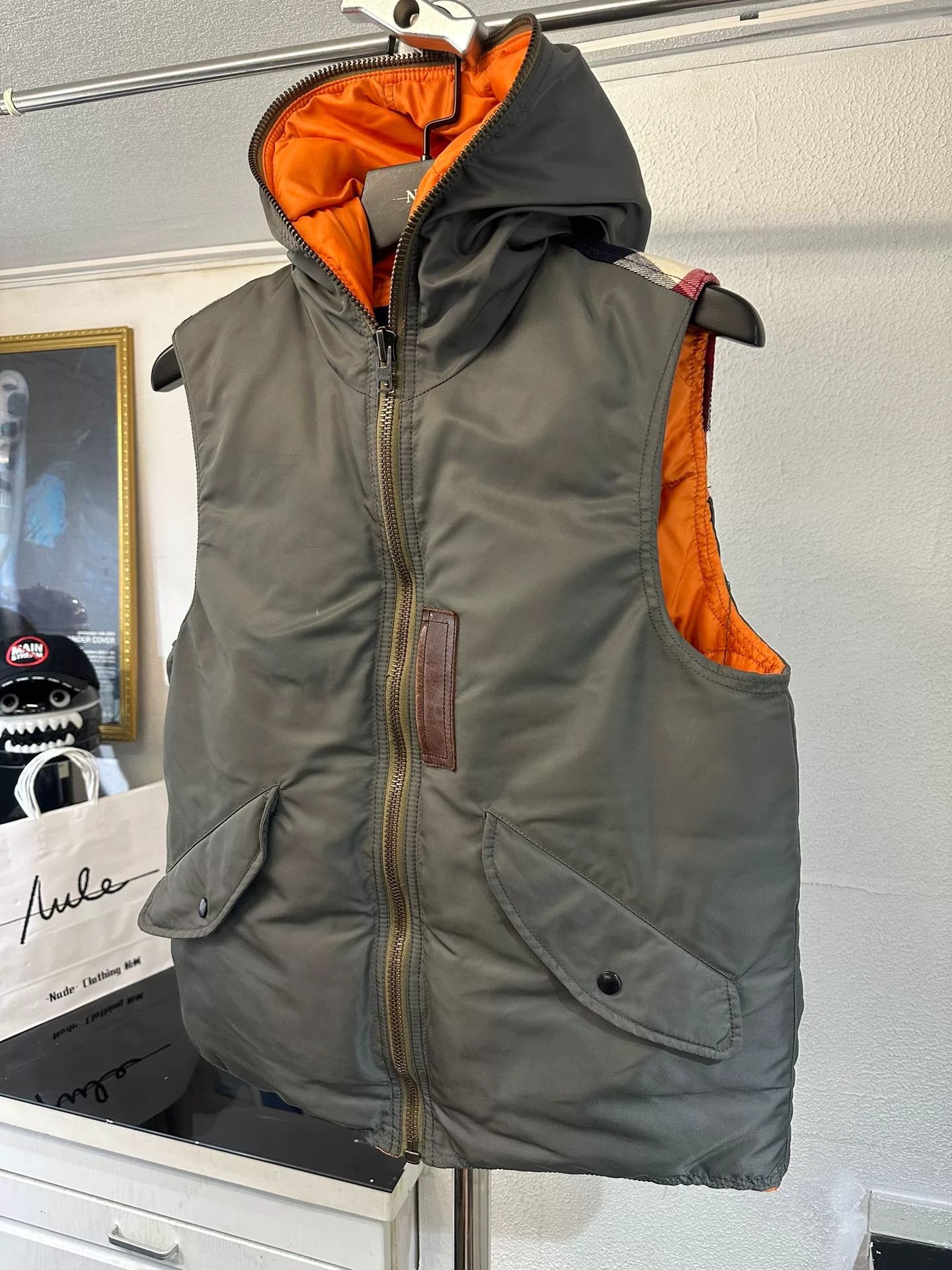 Junya Watanabe Junya Watanabe Reversible Puffer Vest Size US S / EU 44-46 / 1 - 2 Thumbnail