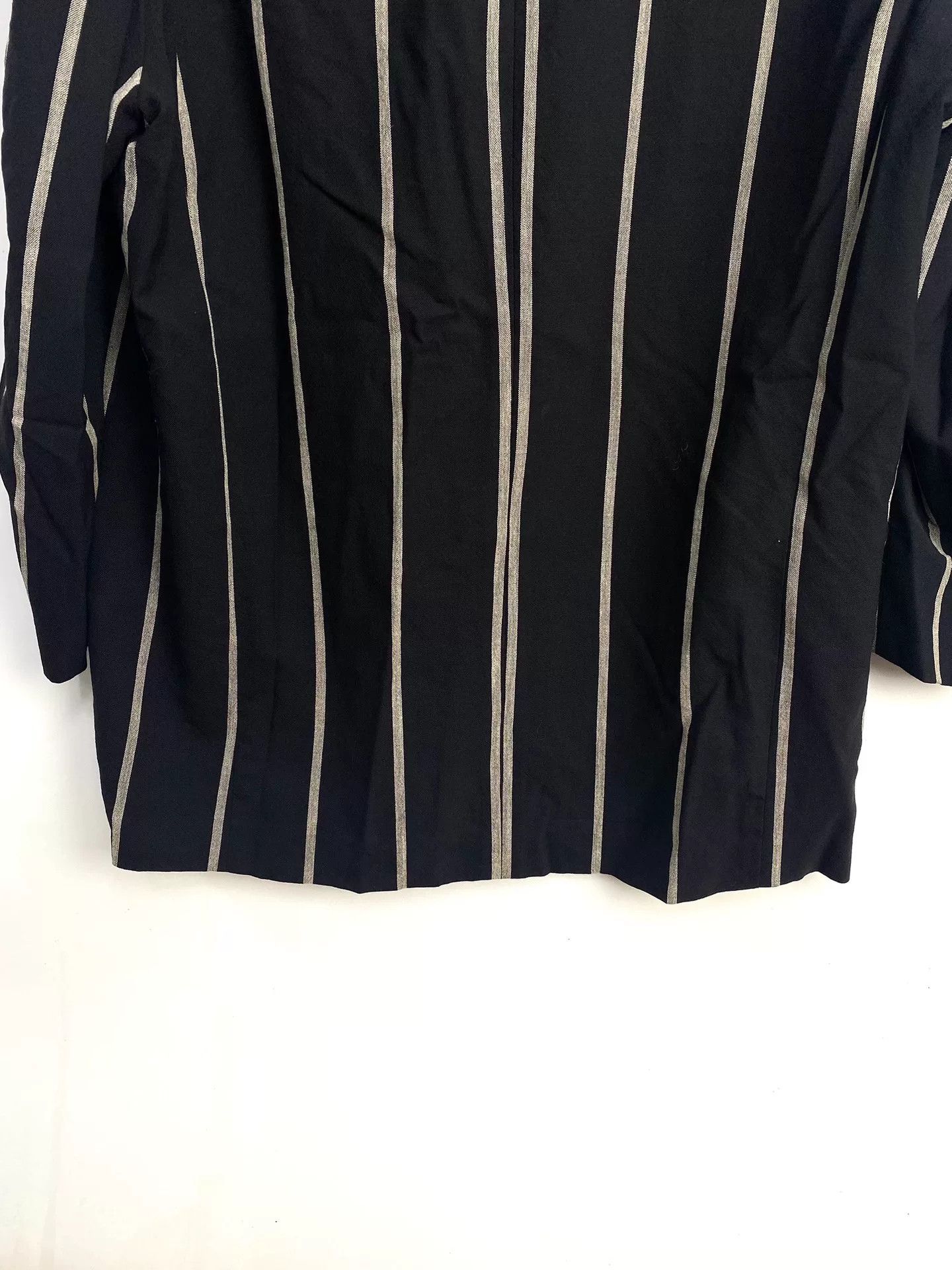 Yohji Yamamoto Yohji Yamamoto Striped Wool Jacket Size US M / EU 48-50 / 2 - 6 Thumbnail