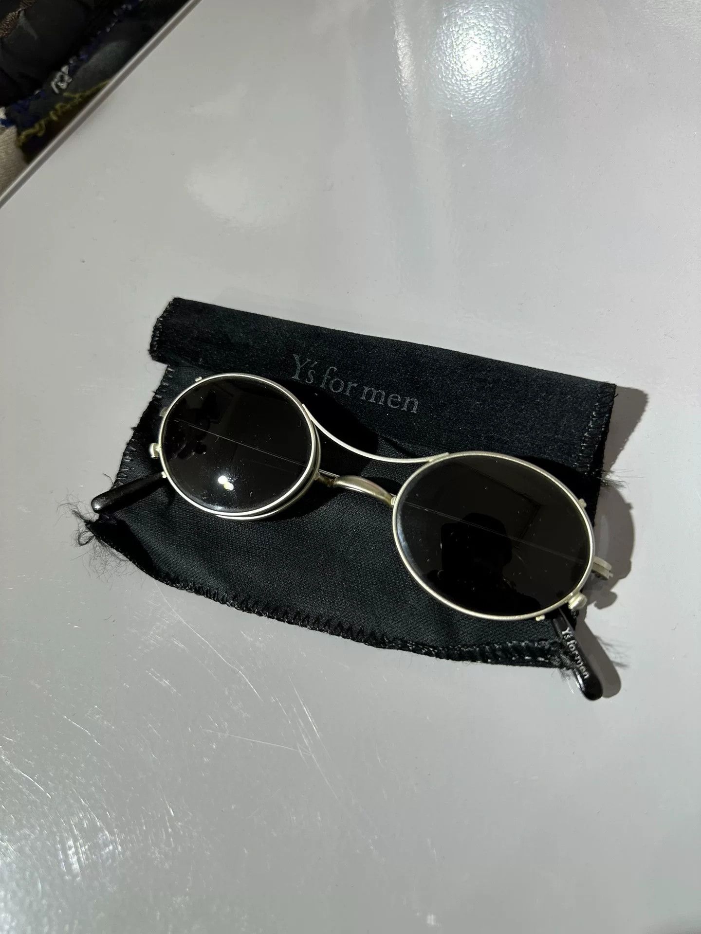 Yohji Yamamoto Yohji Yamamoto Y's Men's Sunglasses Size ONE SIZE - 2 Thumbnail