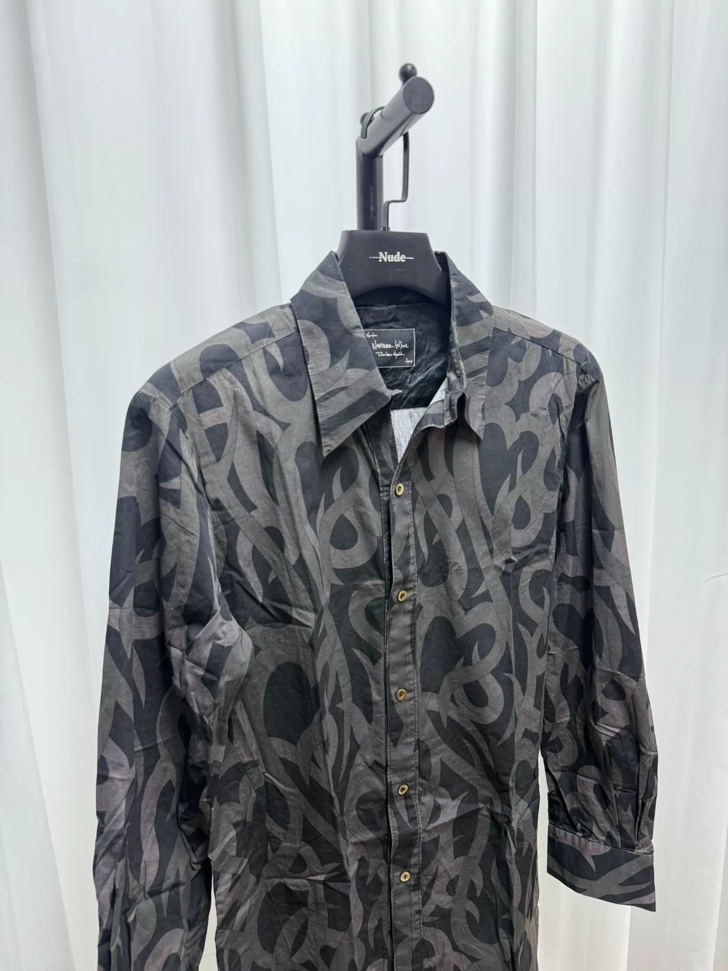 Comme des Garcons Number Nine Thorn Long Shirt Size US XL / EU 56 / 4 - 4 Thumbnail