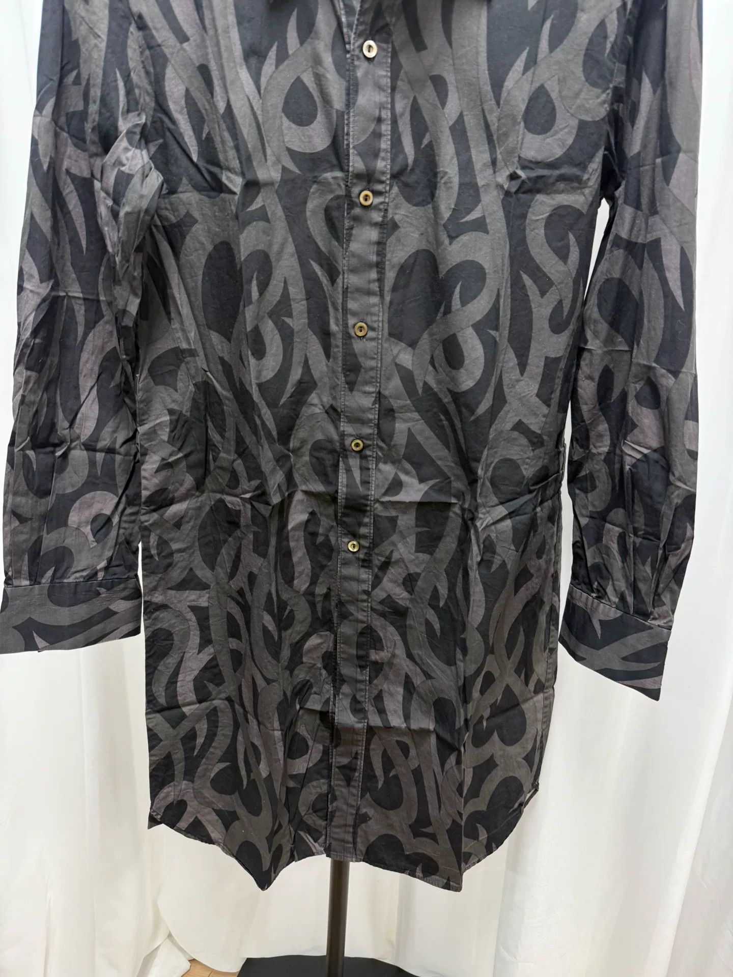 Comme des Garcons Number Nine Thorn Long Shirt Size US XL / EU 56 / 4 - 3 Thumbnail