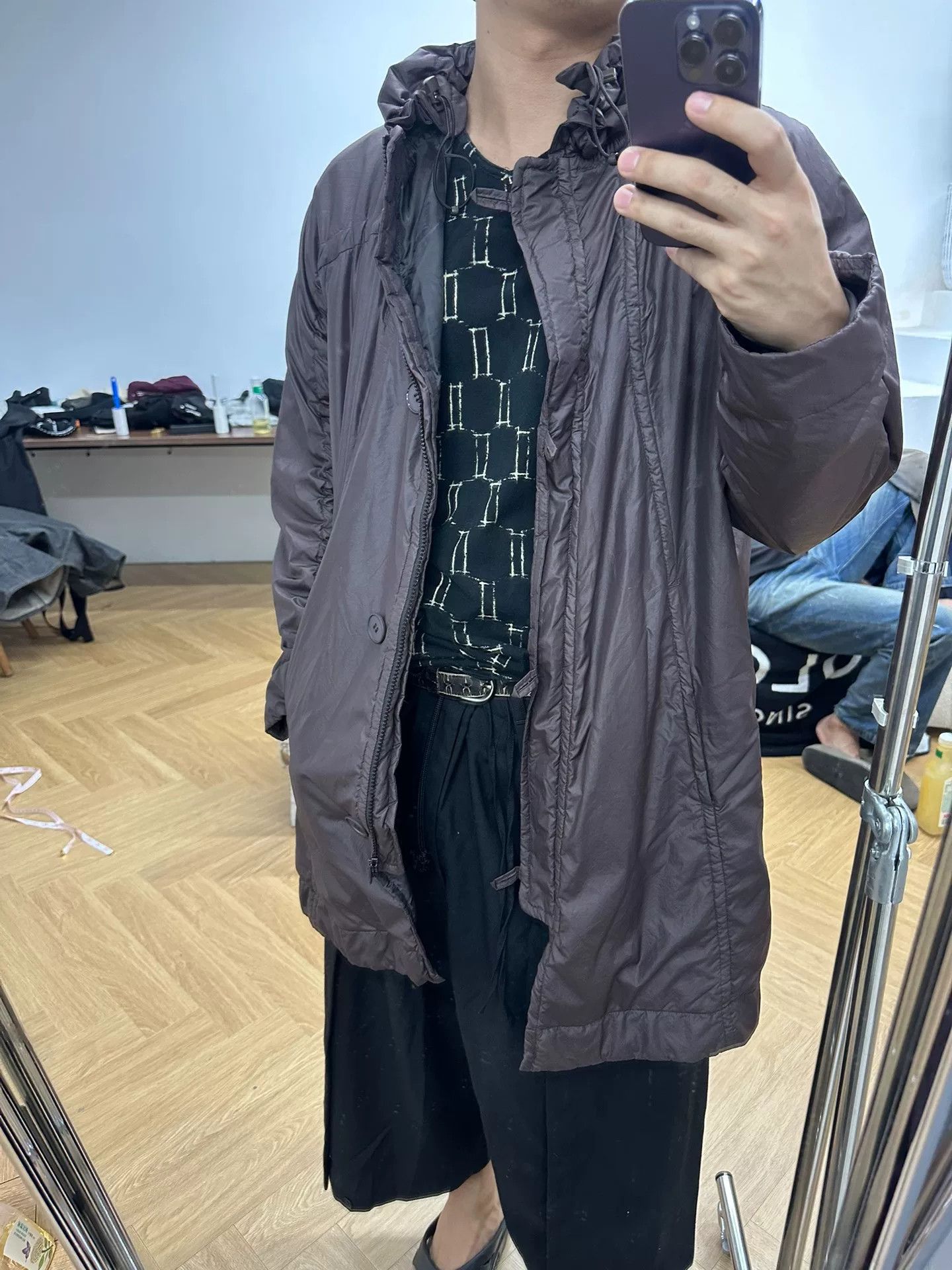 Issey Miyake Issey Miyake Drawstring Parka Size US L / EU 52-54 / 3 - 9 Thumbnail