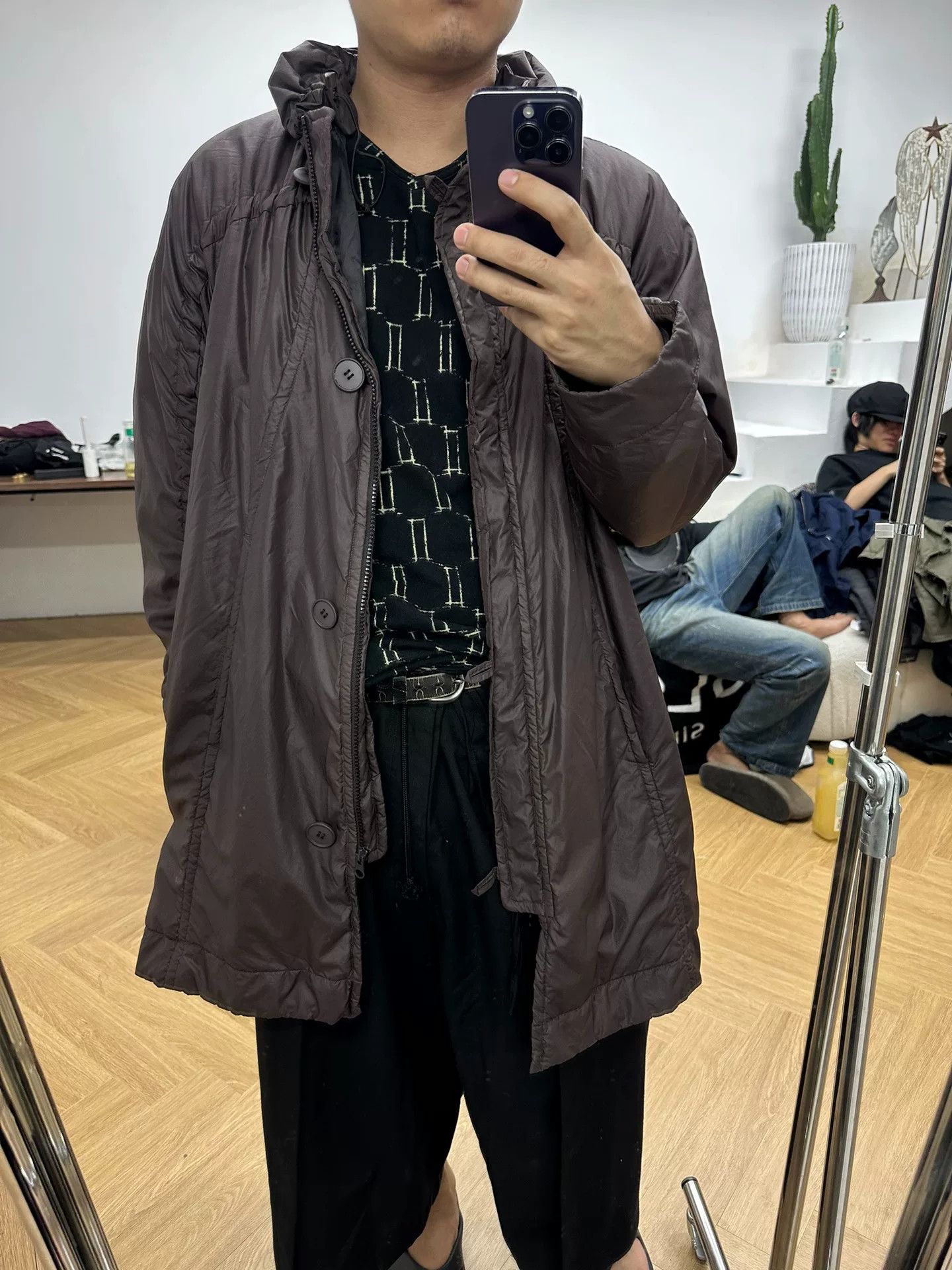 Issey Miyake Issey Miyake Drawstring Parka Size US L / EU 52-54 / 3 - 8 Thumbnail