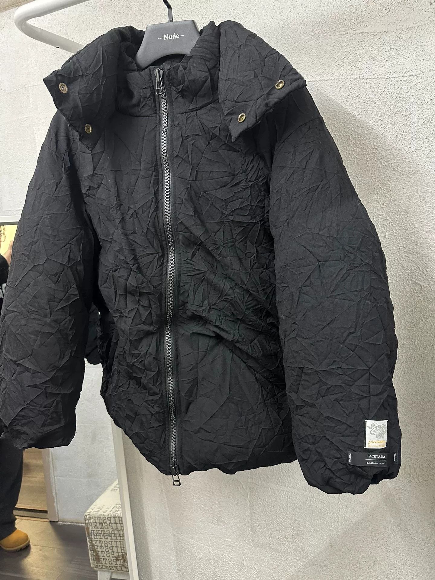 Comme des Garcons Facetasm Padded Wool Down Jacket Size US L / EU 52-54 / 3 - 3 Thumbnail