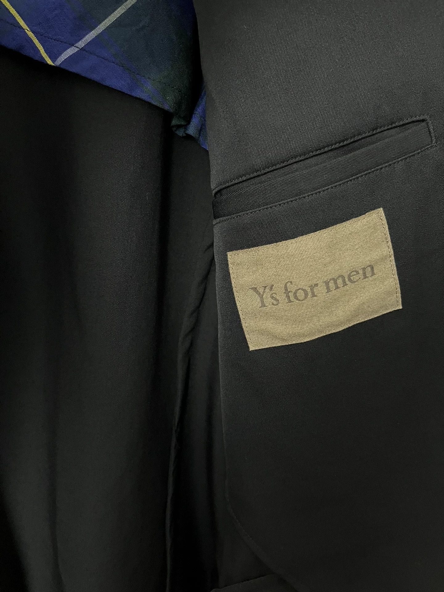 Yohji Yamamoto Yohji Yamamoto Black Wool Suit Jacket Size US XL / EU 56 / 4 - 5 Thumbnail