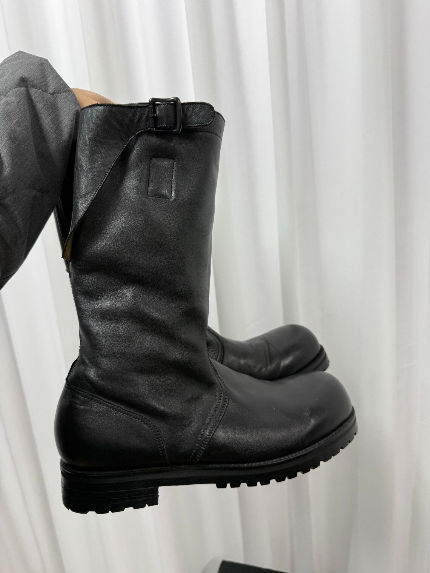 Number (N)ine Number (N)ine 06AW NOIR Riding Boots Size US 9 / EU 42 - 5 Thumbnail