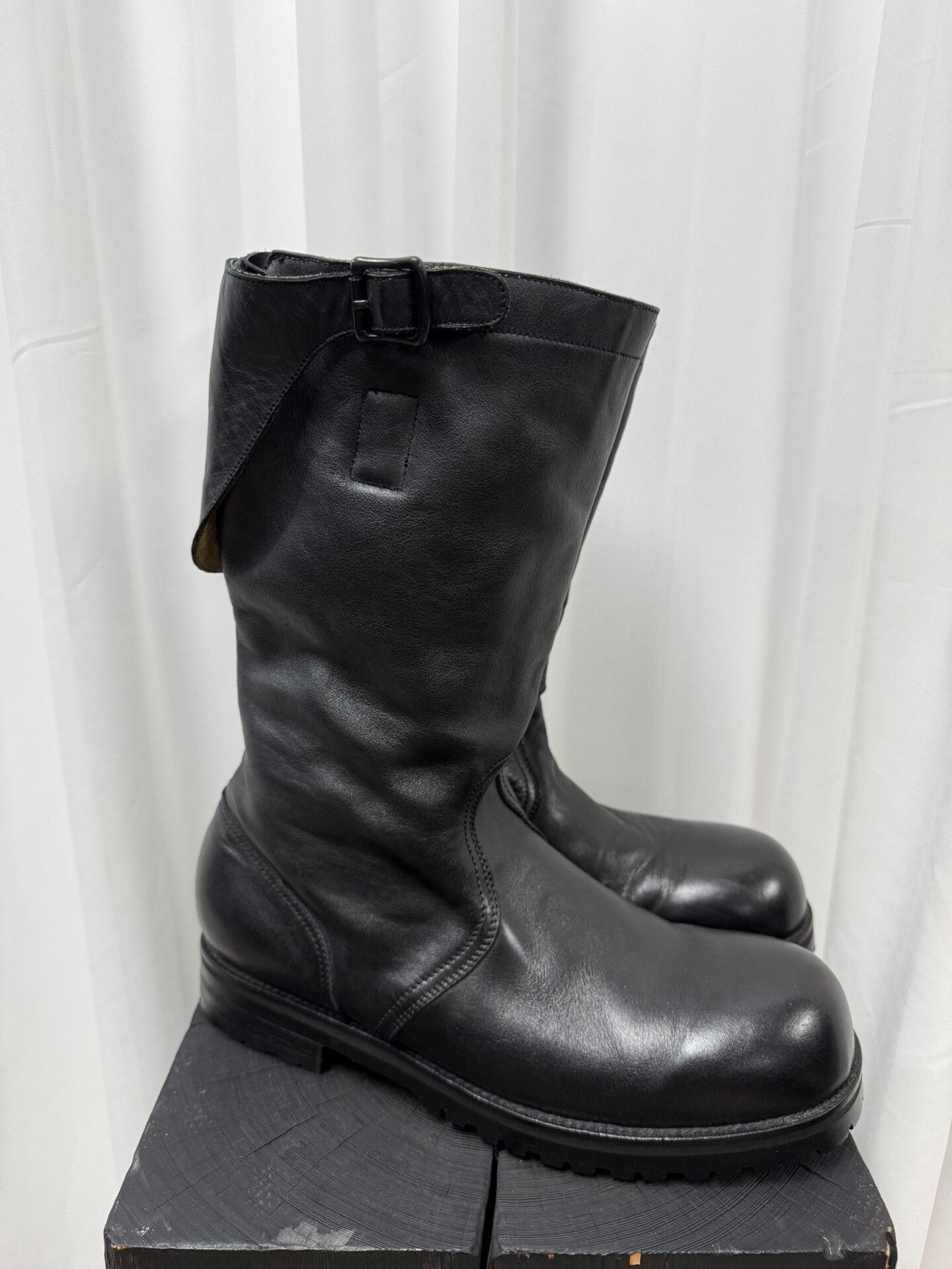 Number (N)ine Number (N)ine 06AW NOIR Riding Boots Size US 9 / EU 42 - 3 Thumbnail