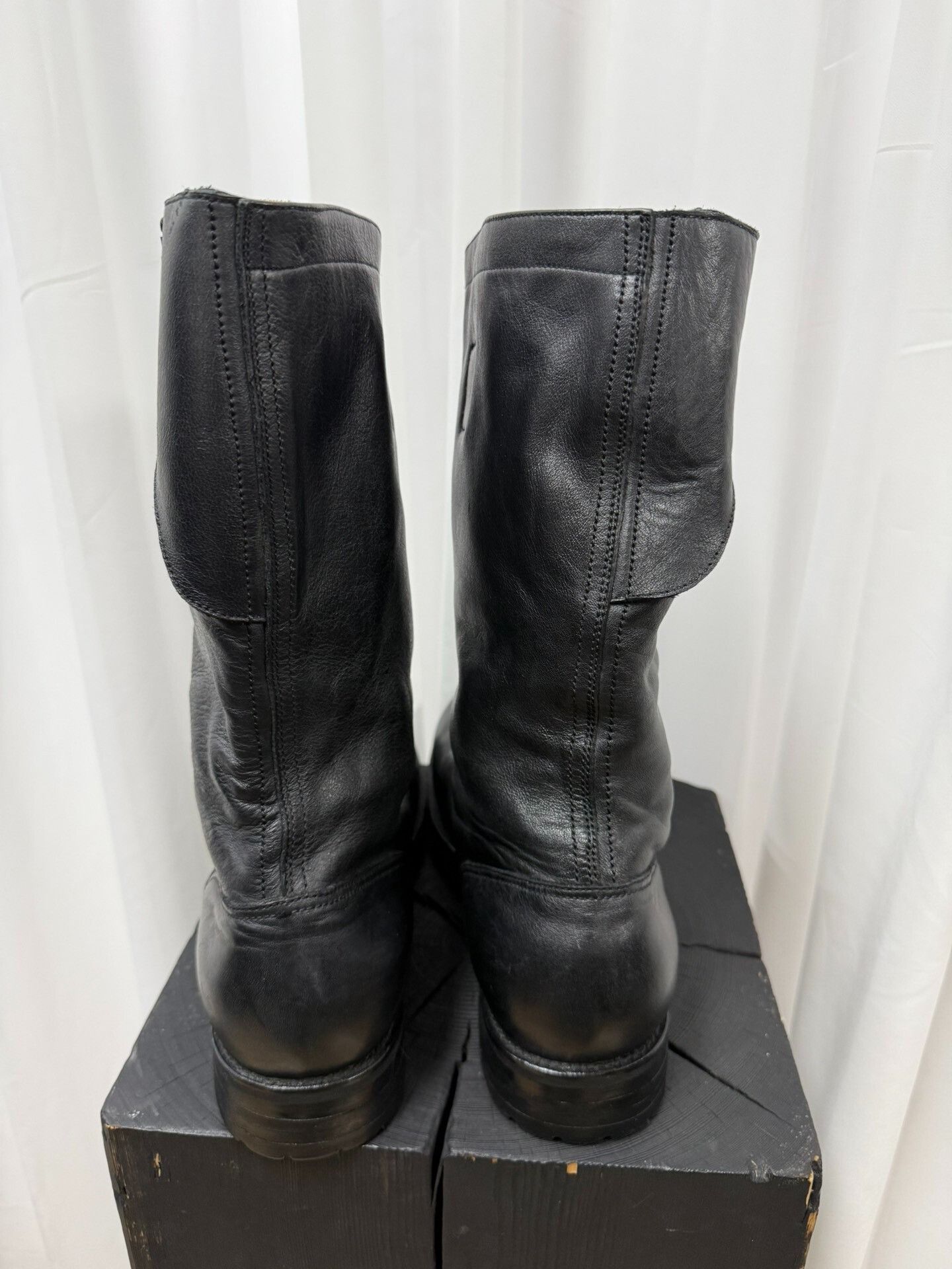 Number (N)ine Number (N)ine 06AW NOIR Riding Boots Size US 9 / EU 42 - 4 Thumbnail