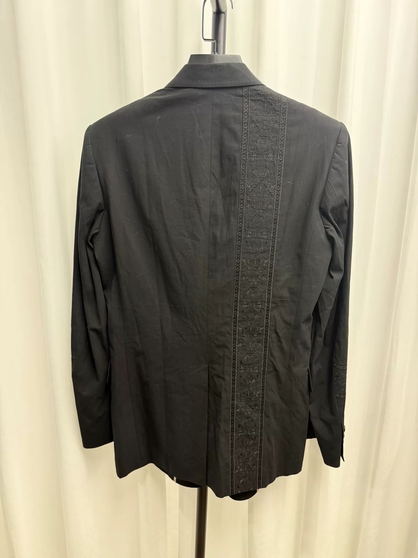 Yohji Yamamoto Embroidered Black Suit by Yohji Yamamoto Size US M / EU 48-50 / 2 - 4 Thumbnail