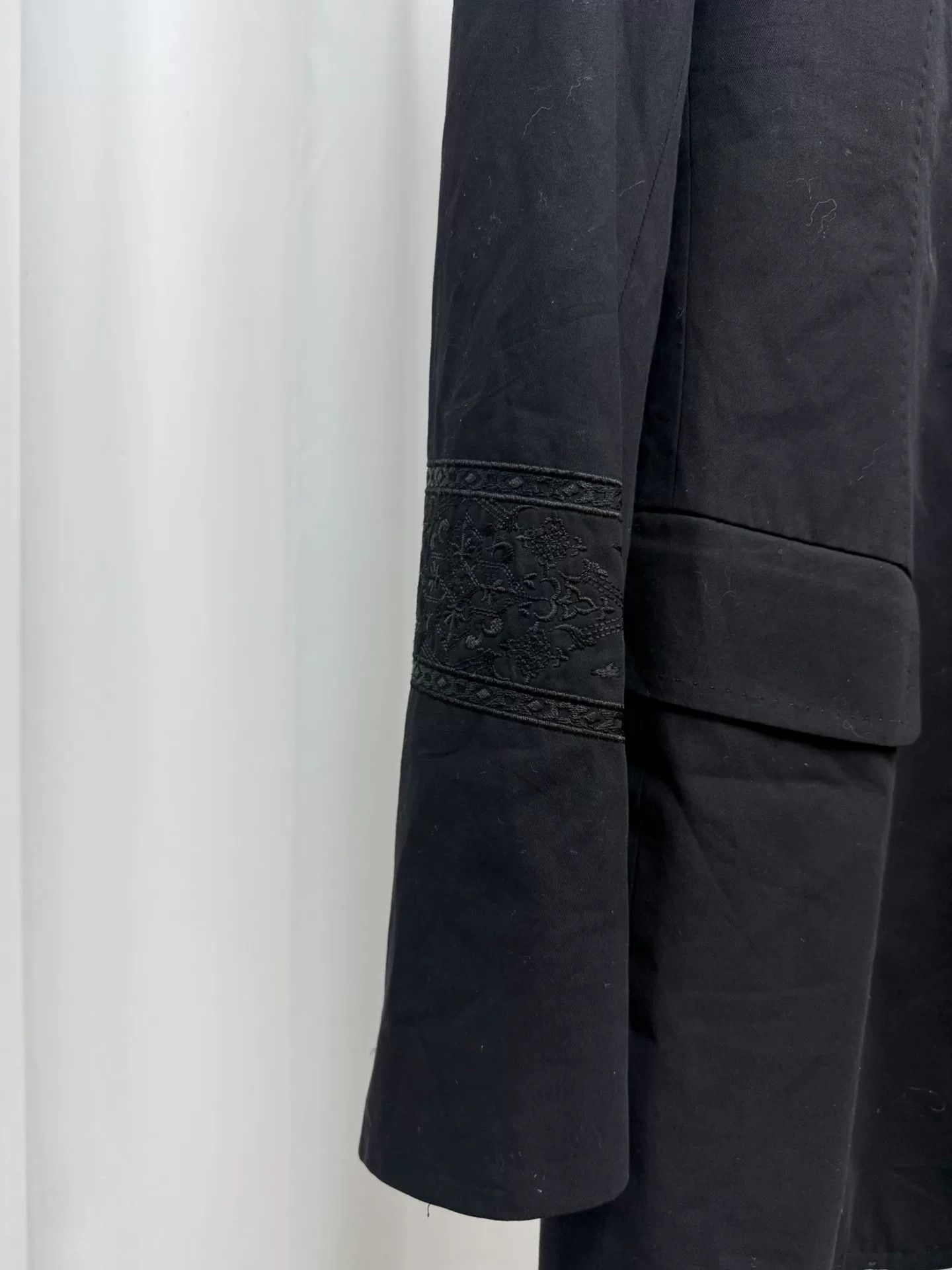 Yohji Yamamoto Embroidered Black Suit by Yohji Yamamoto Size US M / EU 48-50 / 2 - 3 Thumbnail