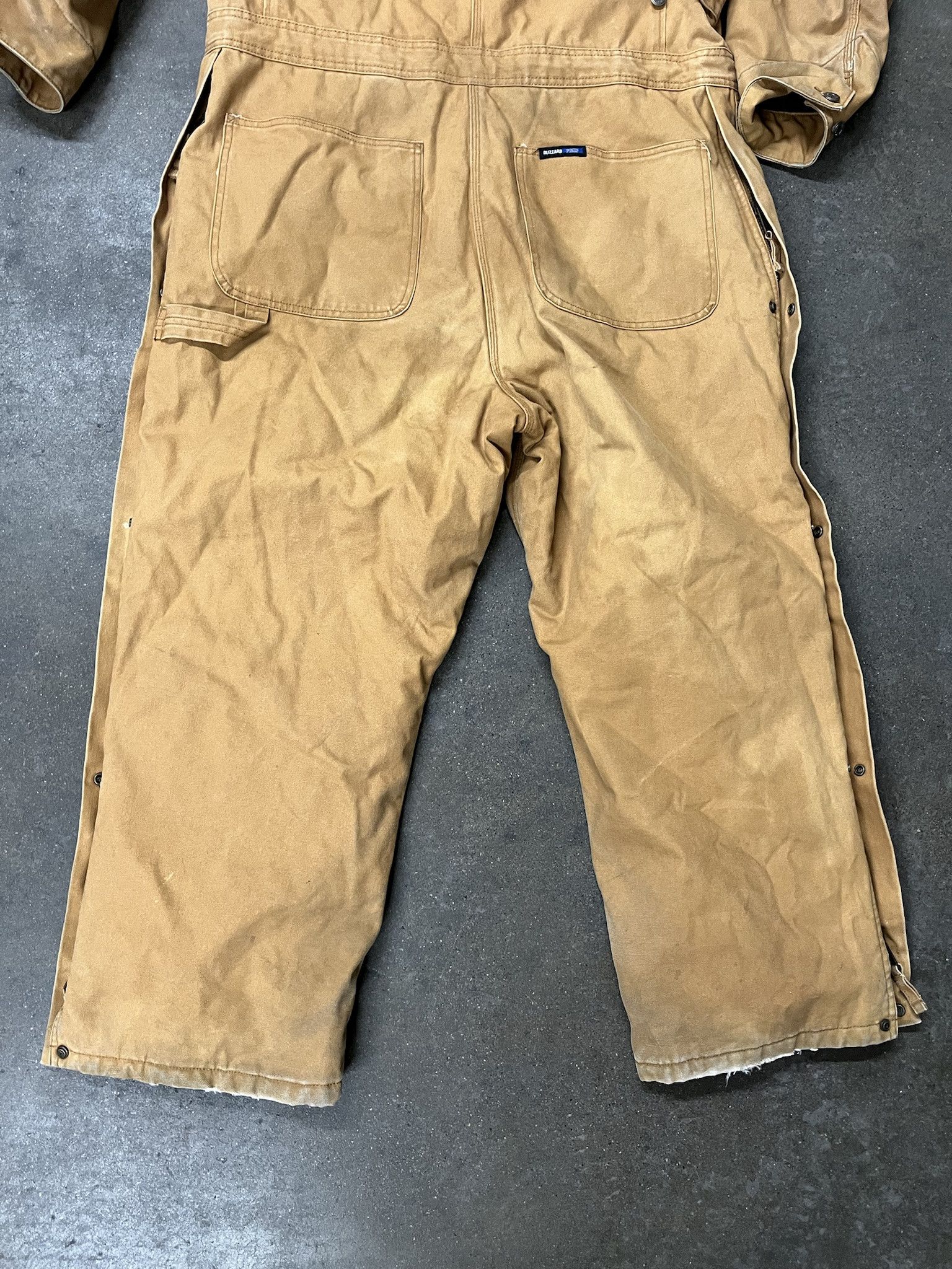 Carhartt × Vintage Vintage 2000s Walls Blizzard Pruf Tan Canvas Quilted Coveralls Size XL Short Size US XL / EU 56 / 4 - 7 Thumbnail