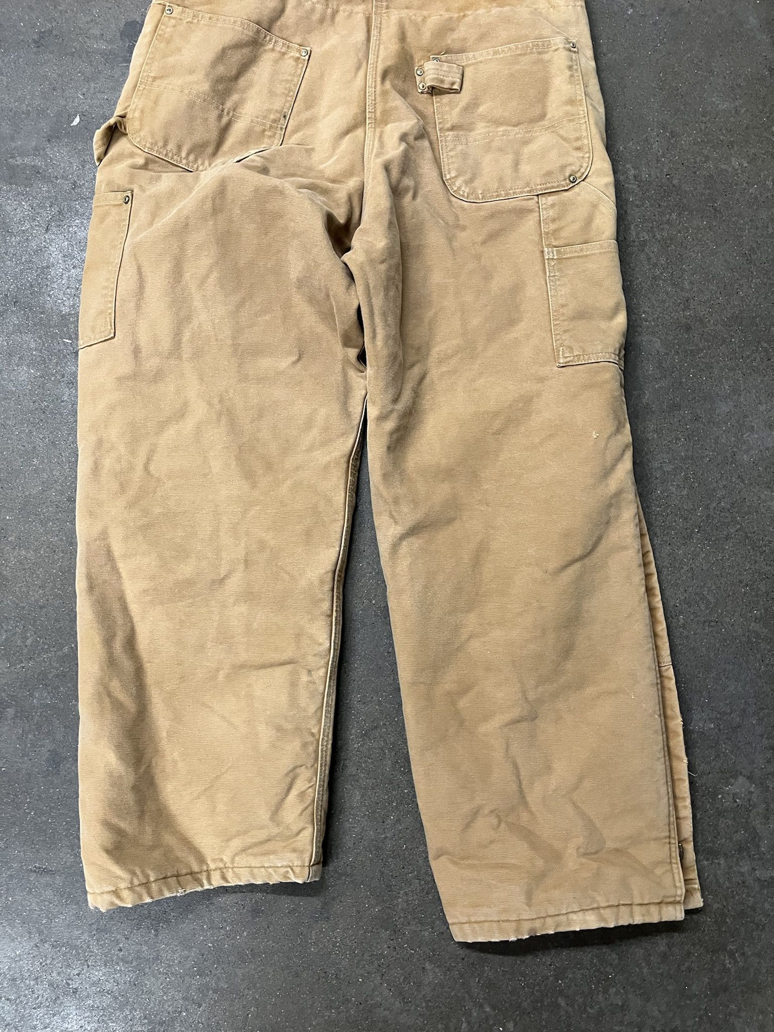 Carhartt 90s Carhartt Canvas Quilted Doubleknee Workwear Overalls Size US XL / EU 56 / 4 - 6 Thumbnail