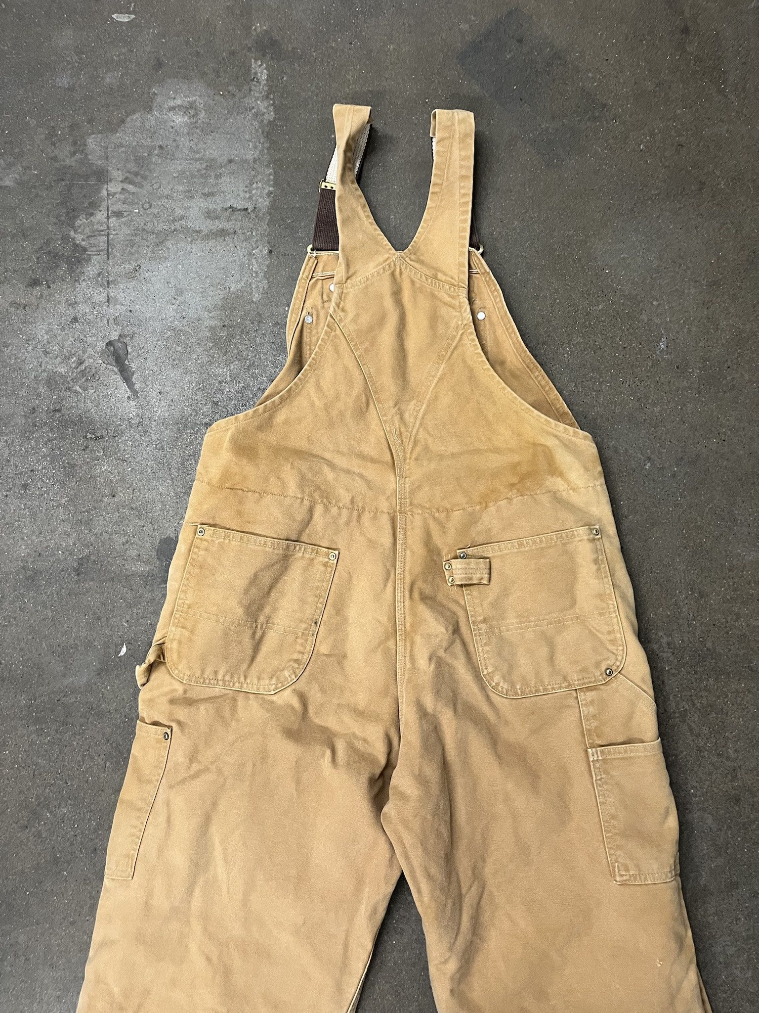 Carhartt 90s Carhartt Canvas Quilted Doubleknee Workwear Overalls Size US XL / EU 56 / 4 - 5 Thumbnail
