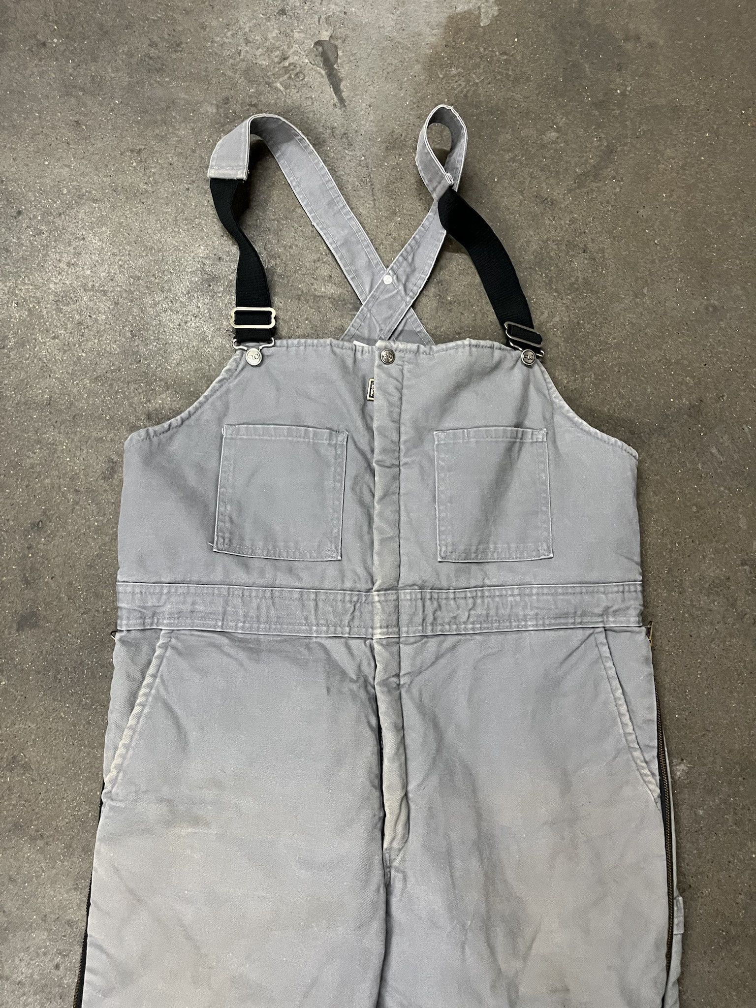 Vintage Vintage 1990s Walls Blizzard Pruf Carhartt Style Distressed Canvas Overalls Size XL Size US XL / EU 56 / 4 - 2 Thumbnail