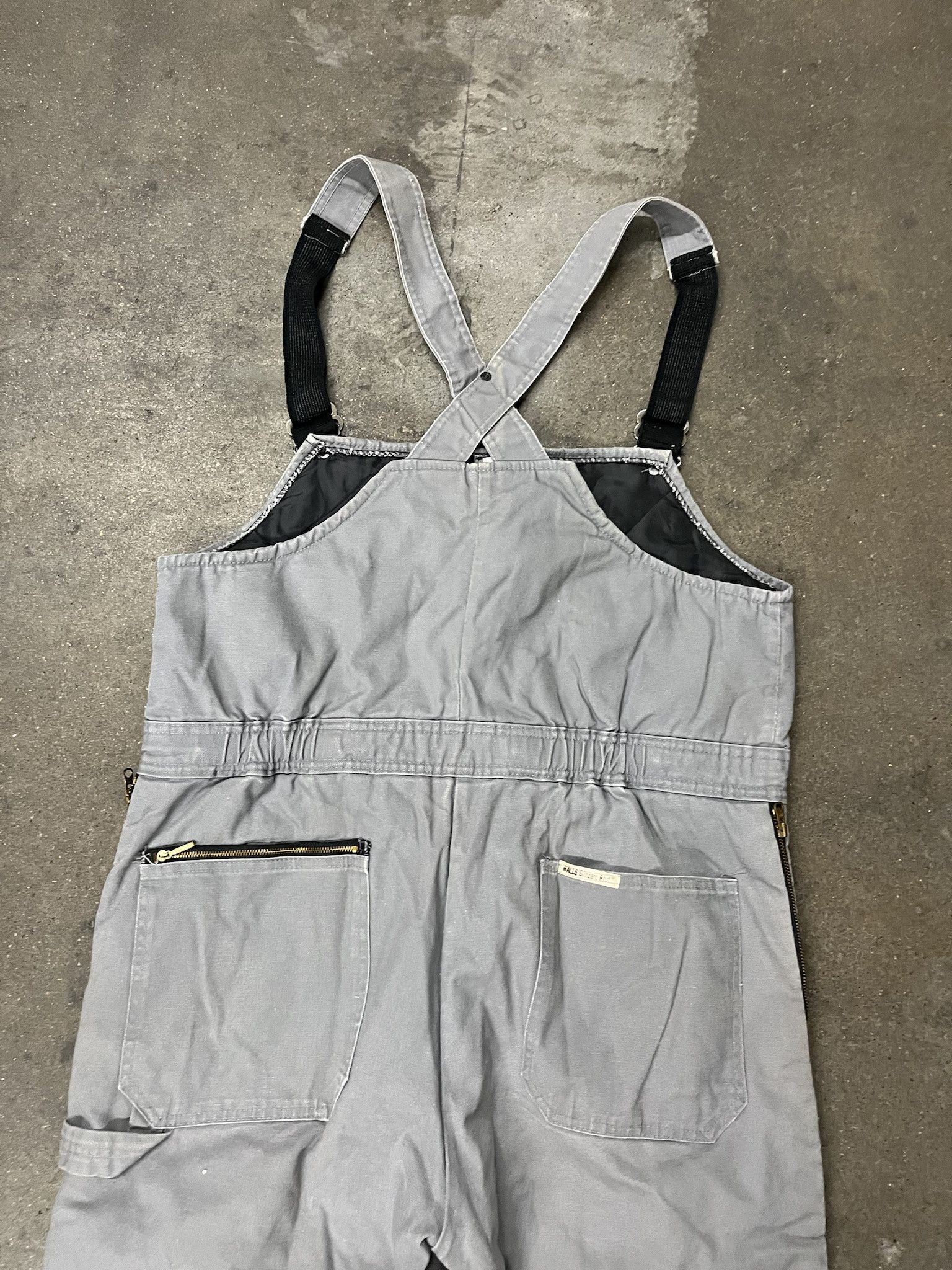 Vintage Vintage 1990s Walls Blizzard Pruf Carhartt Style Distressed Canvas Overalls Size XL Size US XL / EU 56 / 4 - 7 Thumbnail