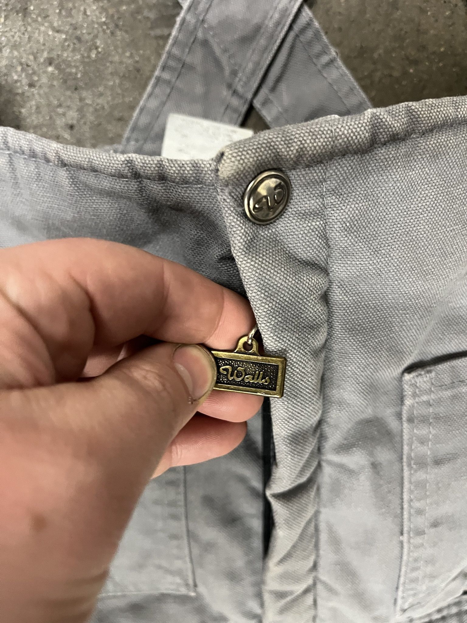 Vintage Vintage 1990s Walls Blizzard Pruf Carhartt Style Distressed Canvas Overalls Size XL Size US XL / EU 56 / 4 - 4 Thumbnail