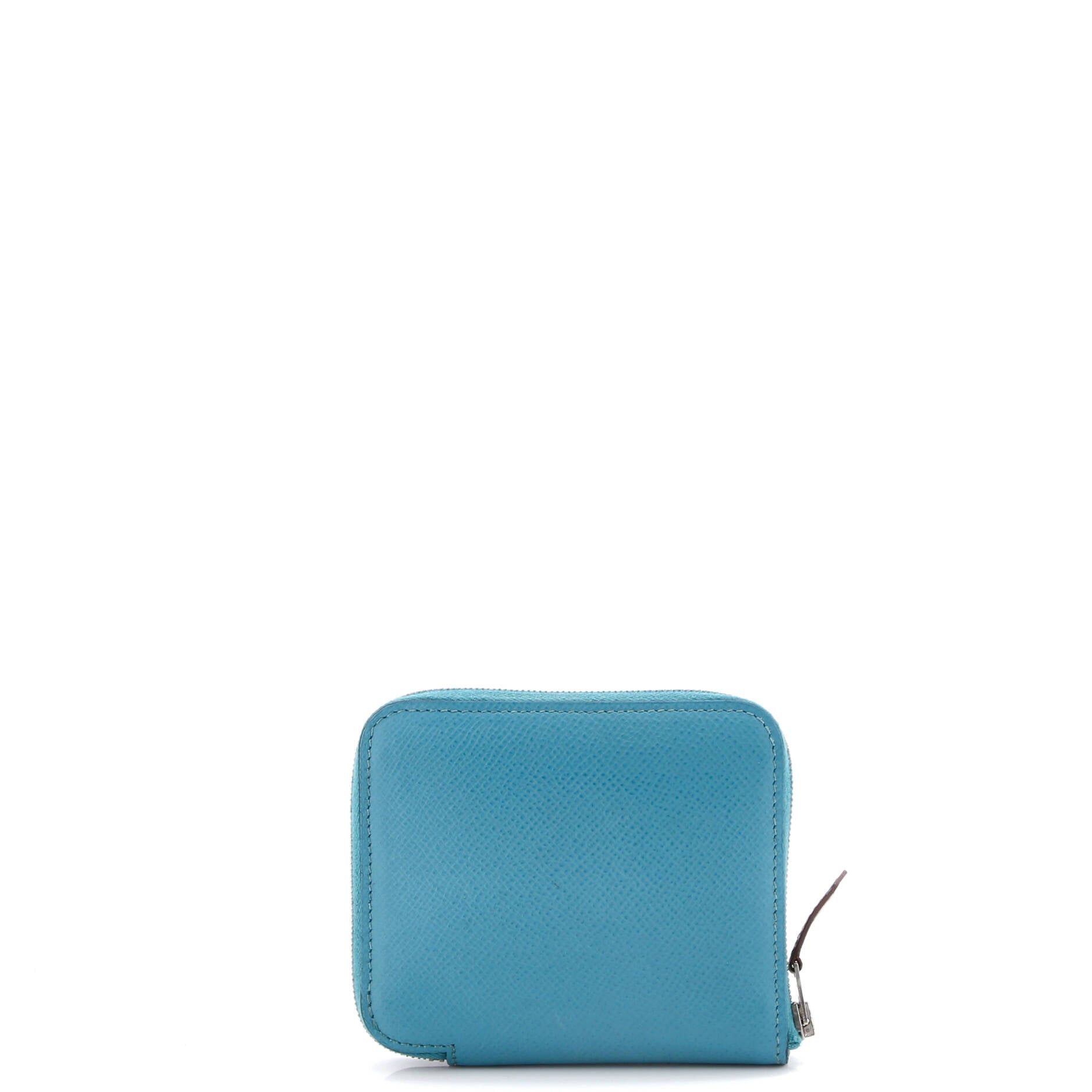 Hermes Azap Zip Around Wallet Size ONE SIZE - 3 Thumbnail