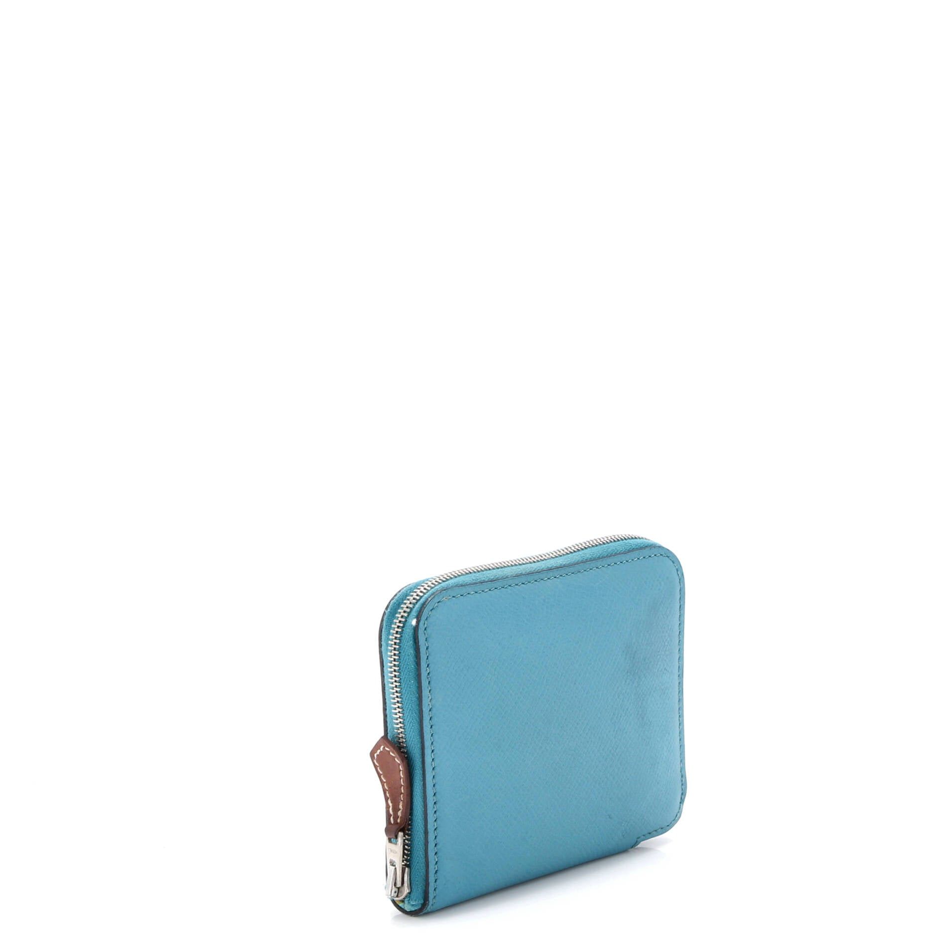 Hermes Azap Zip Around Wallet Size ONE SIZE - 2 Thumbnail
