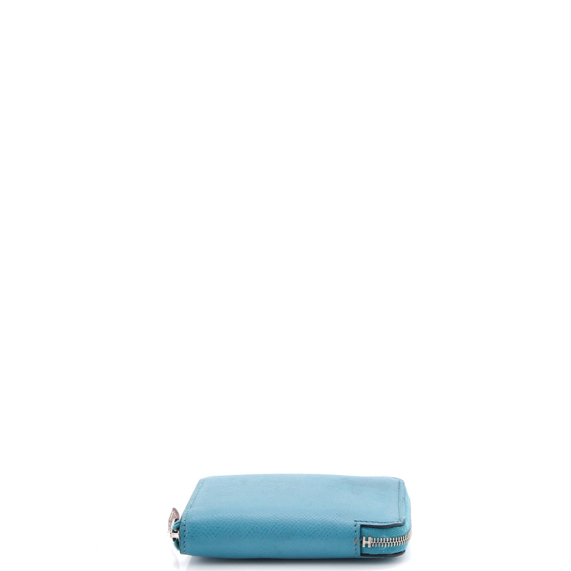 Hermes Azap Zip Around Wallet Size ONE SIZE - 4 Thumbnail
