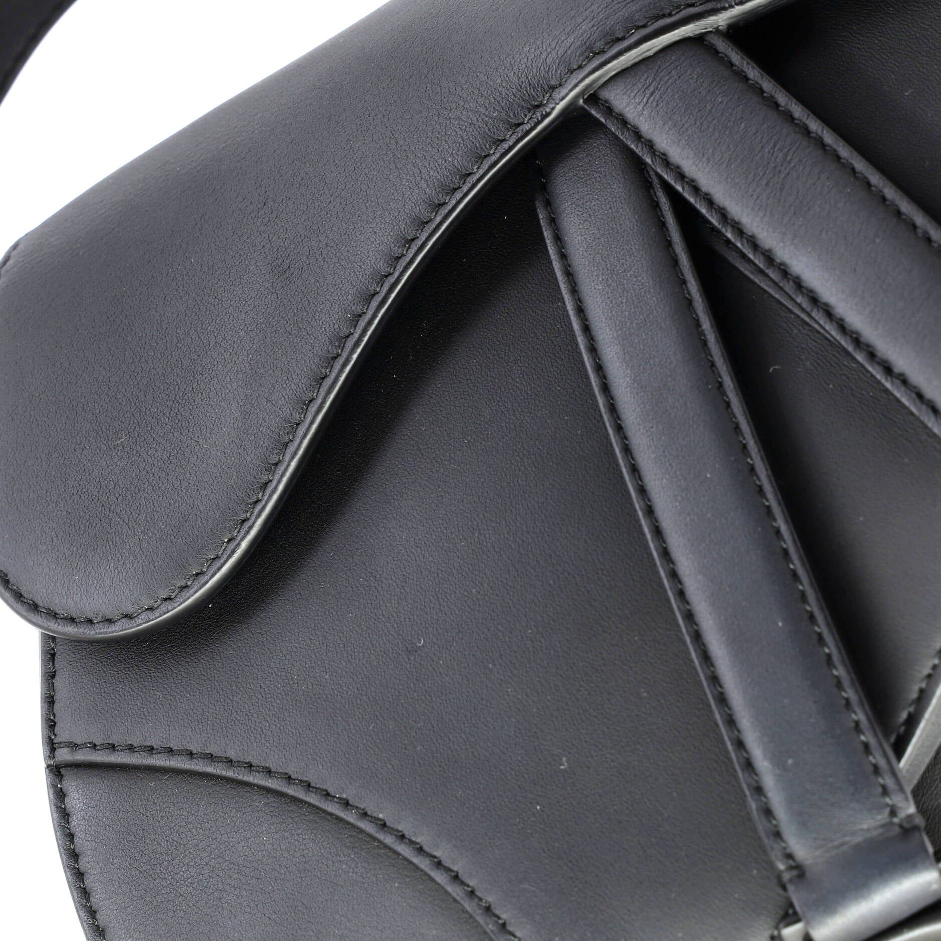 Dior Ultra Matte Saddle Handbag Size ONE SIZE - 7 Thumbnail