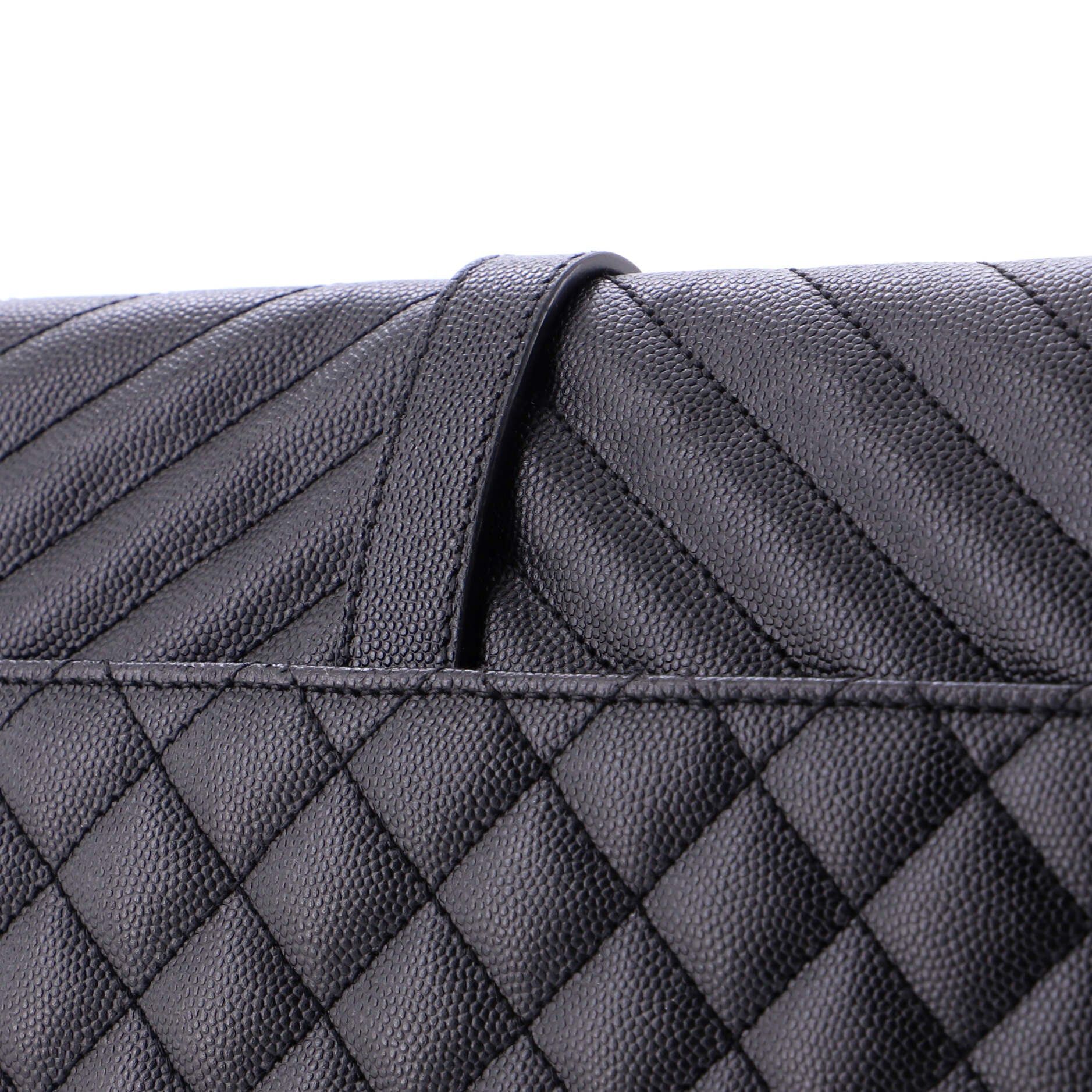 Saint Laurent Paris Classic Monogram Envelope Satchel Size ONE SIZE - 8 Thumbnail