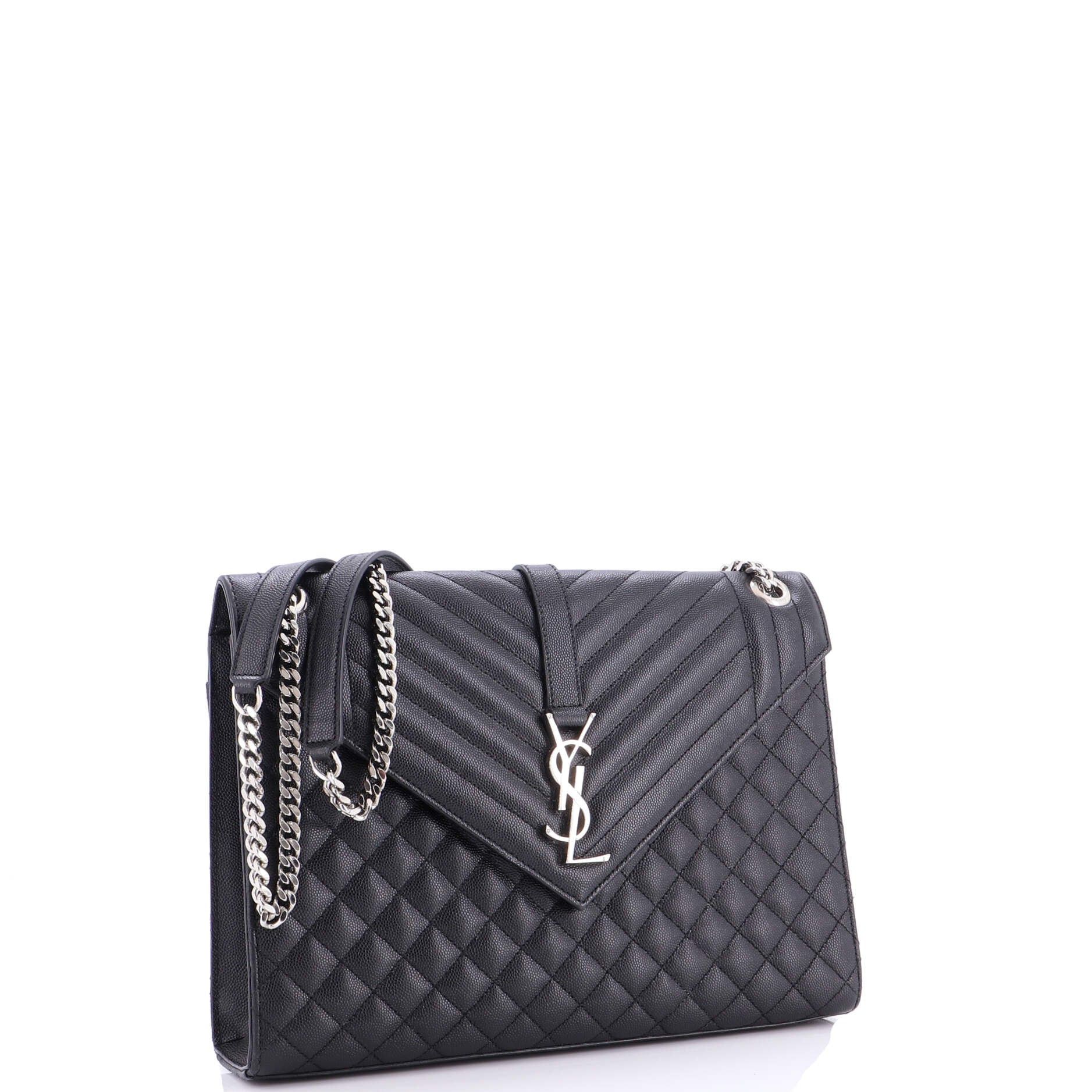 Saint Laurent Paris Classic Monogram Envelope Satchel Size ONE SIZE - 2 Thumbnail