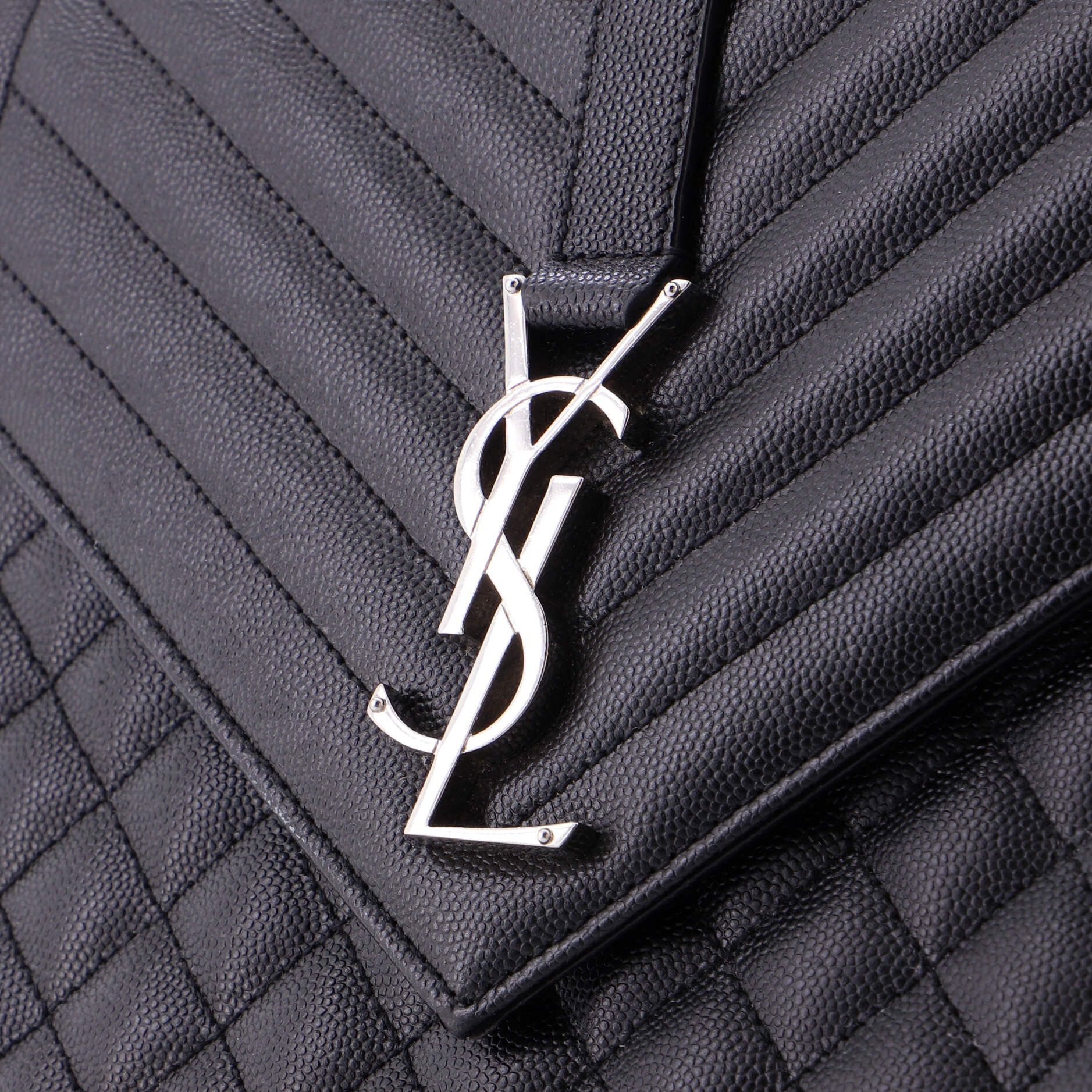 Saint Laurent Paris Classic Monogram Envelope Satchel Size ONE SIZE - 7 Thumbnail
