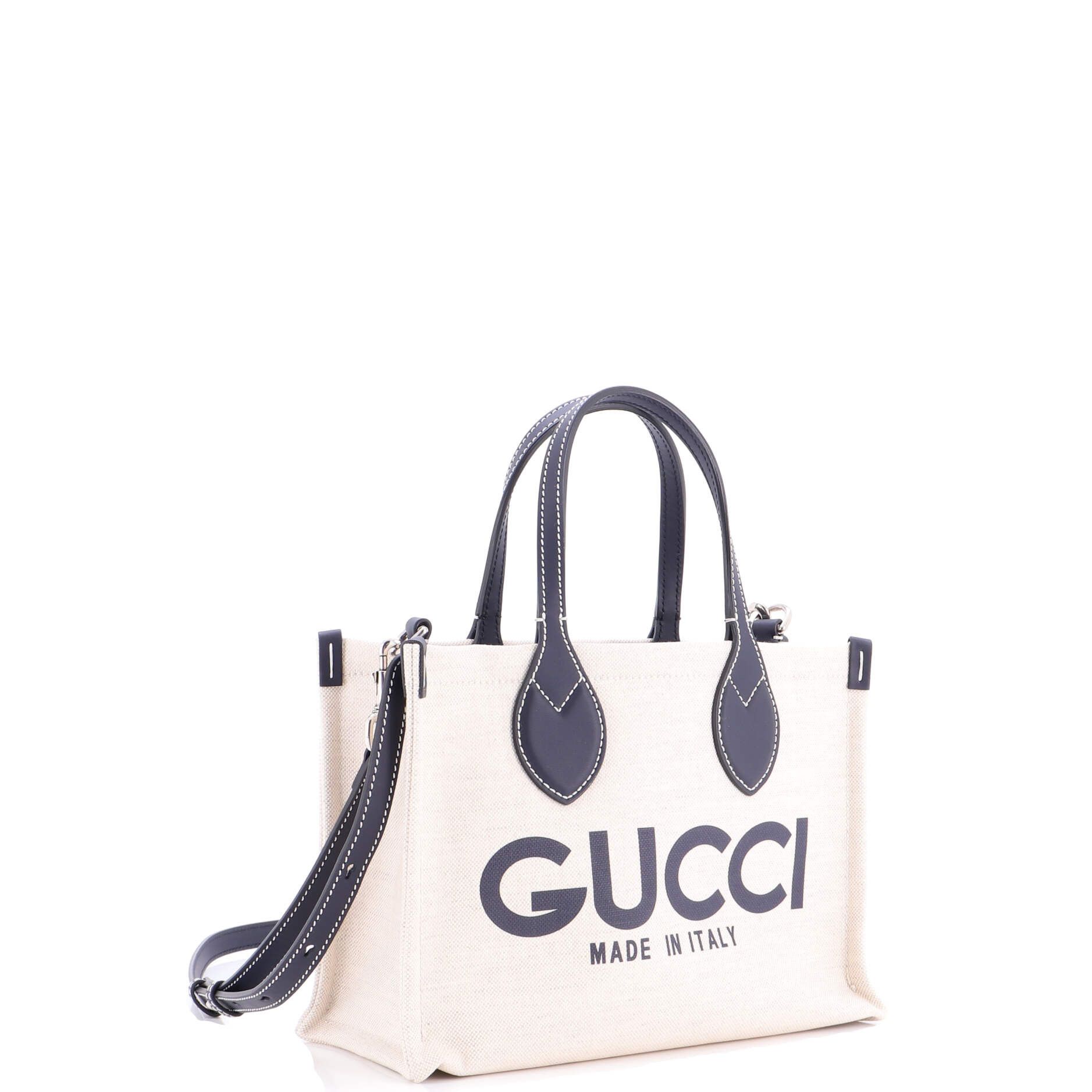Gucci Logo Shopper Tote Size ONE SIZE - 3 Thumbnail
