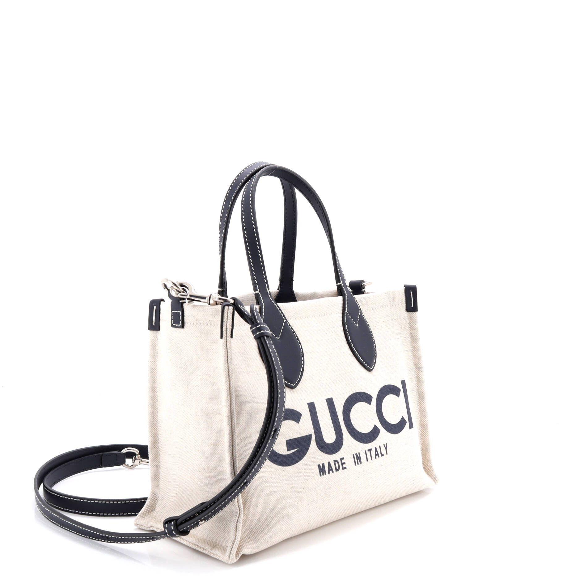 Gucci Logo Shopper Tote Size ONE SIZE - 3 Thumbnail