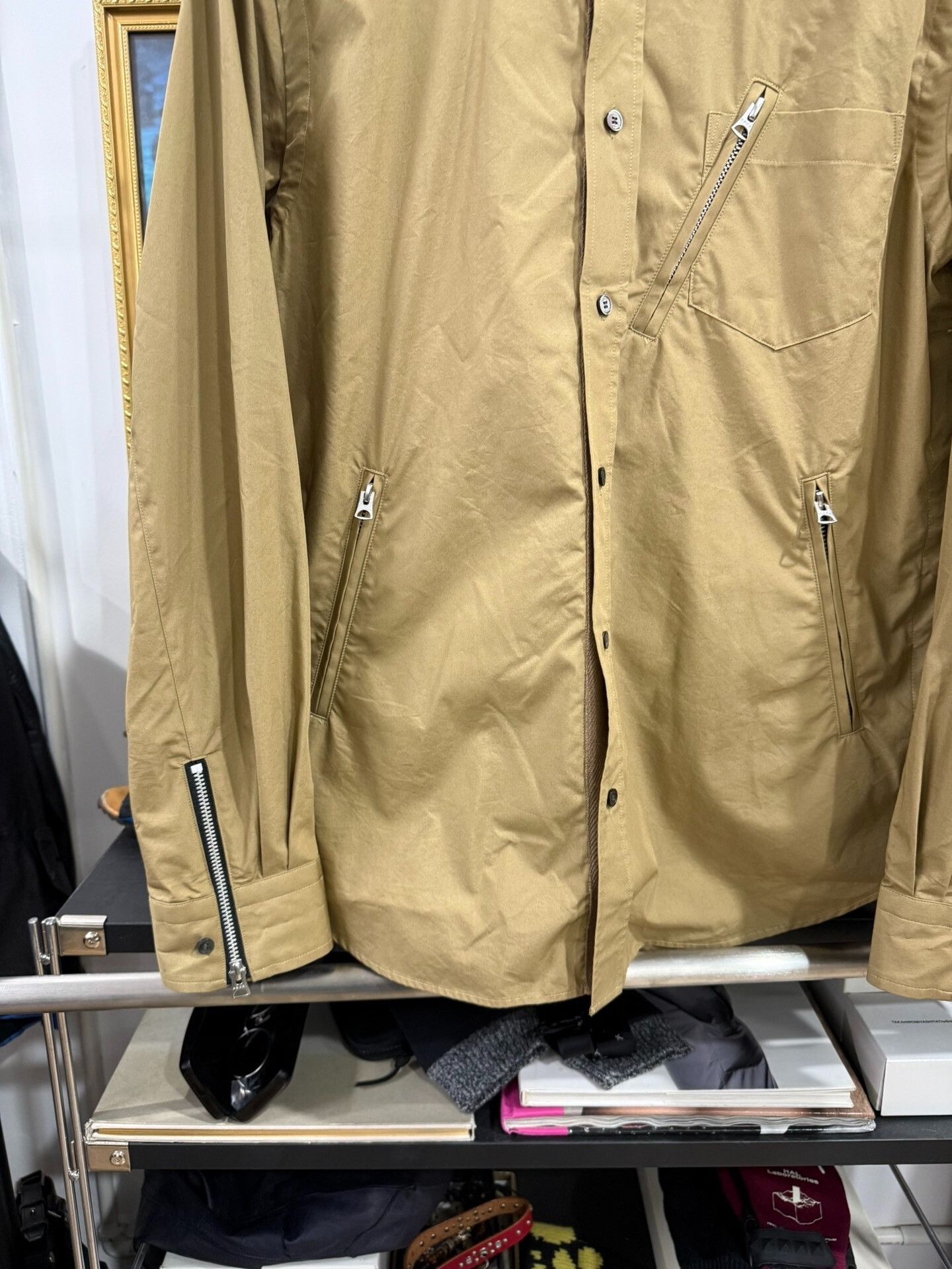 Comme des Garcons Sacai Spliced Shirt Jacket Size US L / EU 52-54 / 3 - 4 Thumbnail
