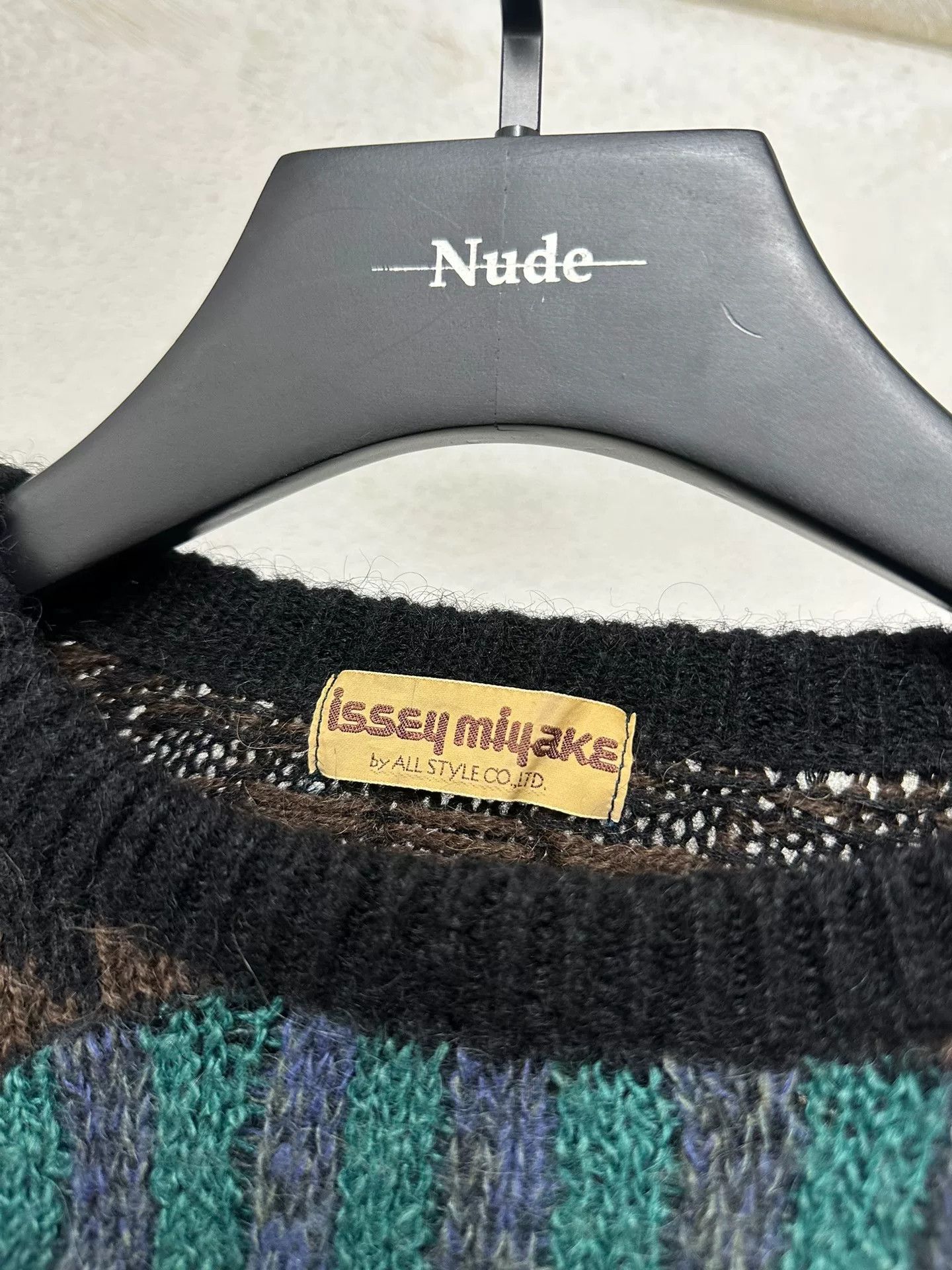 Issey Miyake Issey Miyake 80s Rare Textured Sweater Size US M / EU 48-50 / 2 - 4 Thumbnail