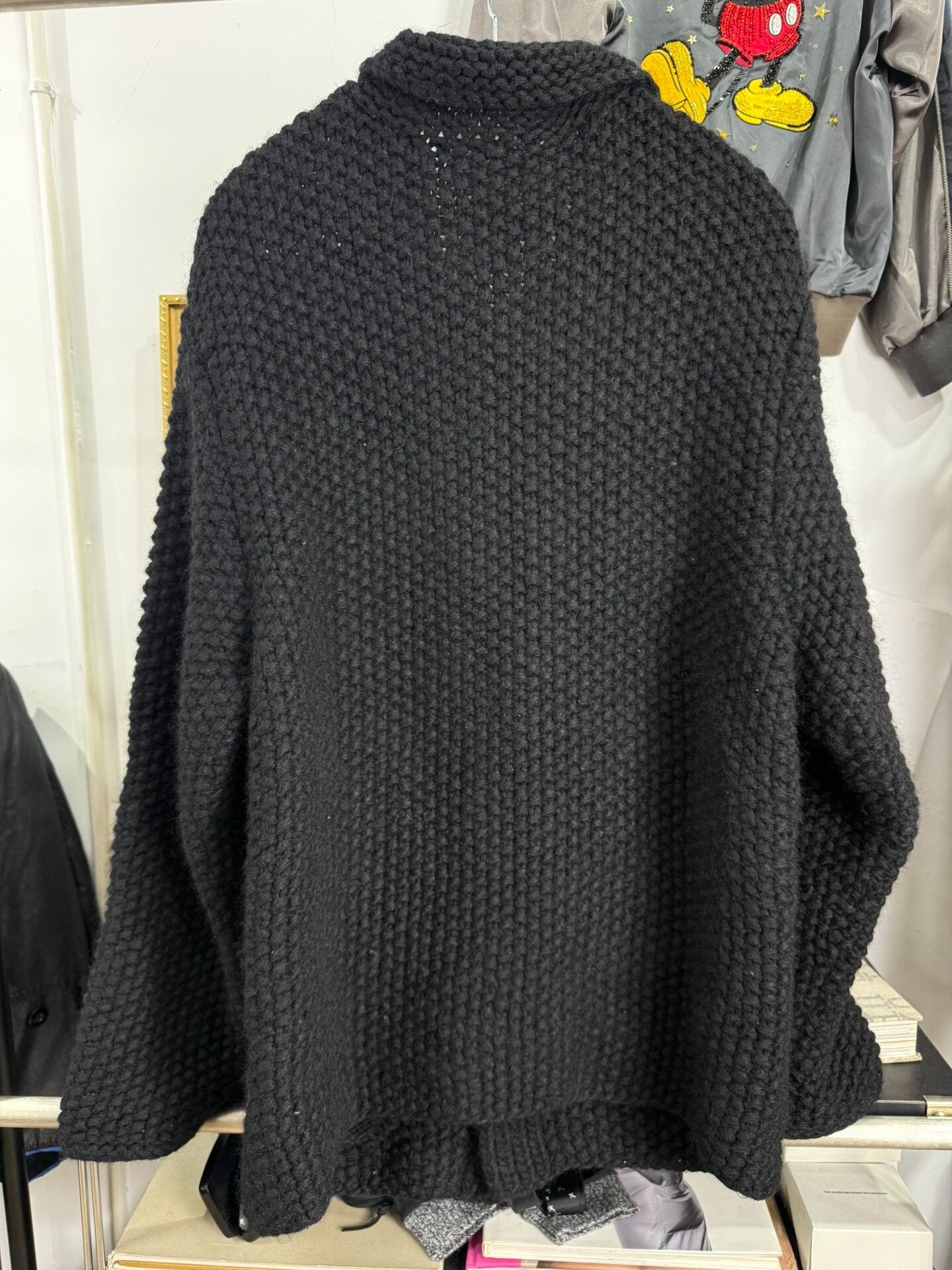 Yohji Yamamoto Oversized Black Wool Jacket Size US L / EU 52-54 / 3 - 5 Thumbnail