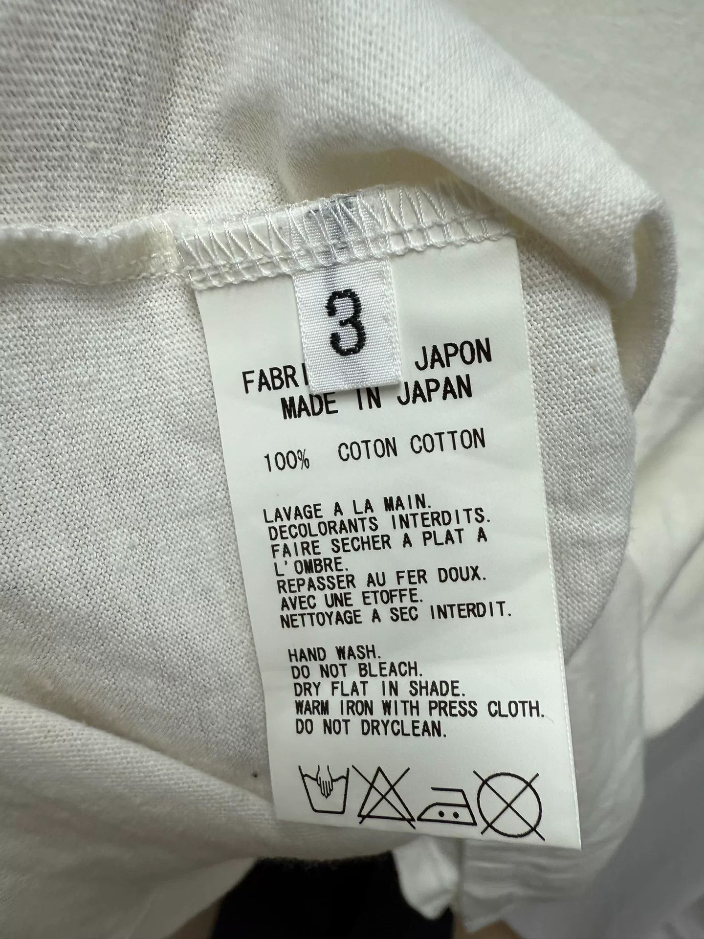 Yohji Yamamoto Yohji Yamamoto Floral Short Sleeve Tee Size US L / EU 52-54 / 3 - 6 Thumbnail