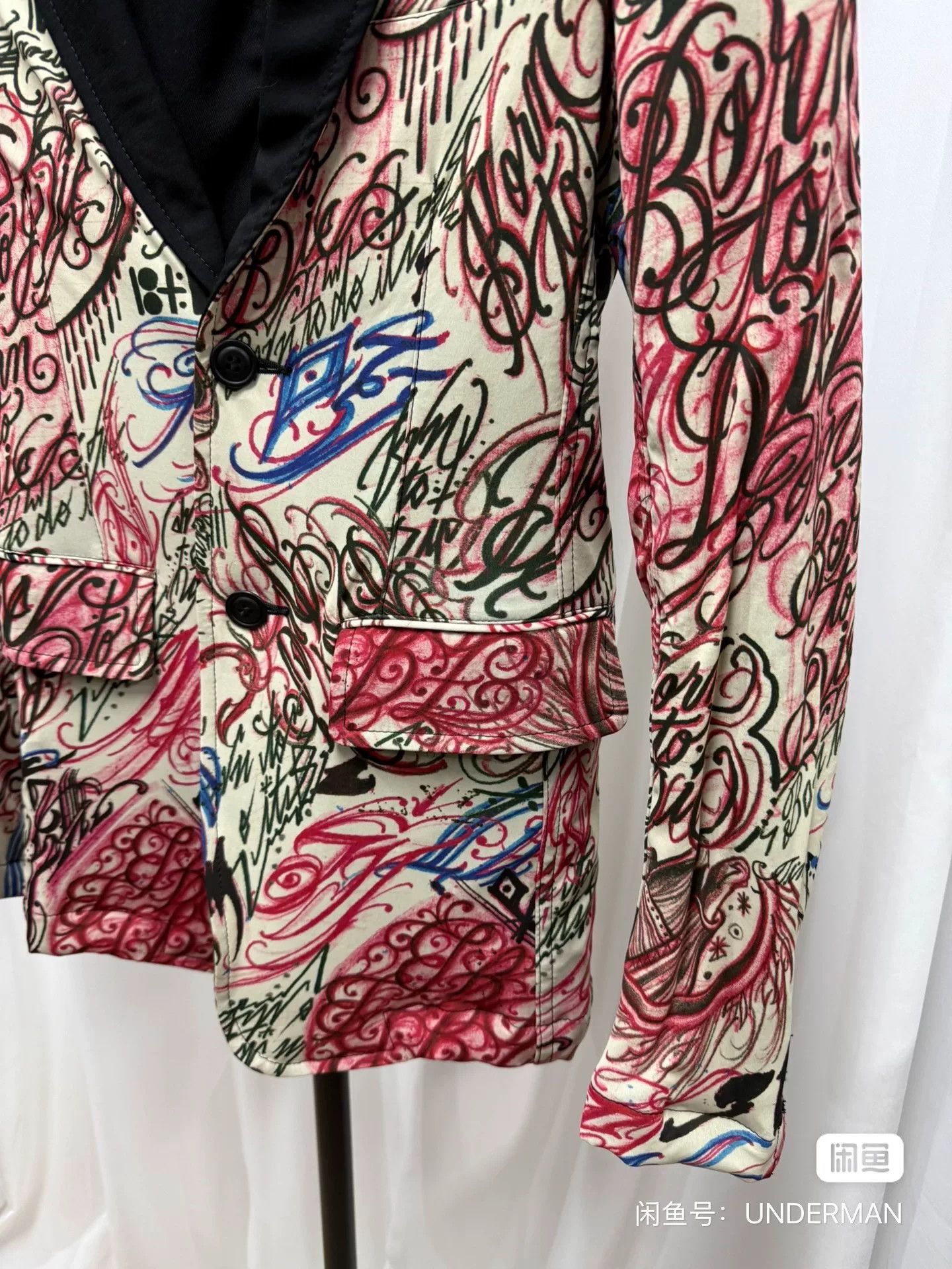 Comme des Garcons Comme des Garcons Plus Graffiti Jacket Size US M / EU 48-50 / 2 - 4 Thumbnail