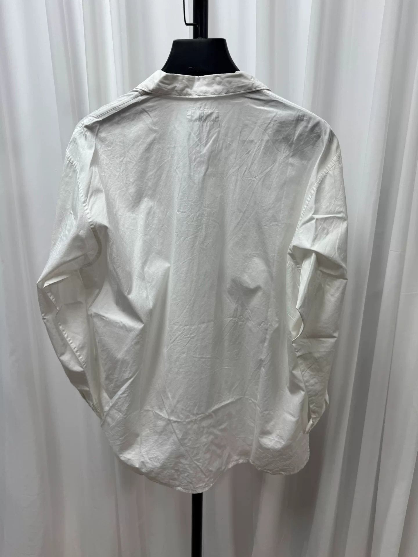 Yohji Yamamoto Yohji Yamamoto Poetic White Shirt Size US M / EU 48-50 / 2 - 6 Thumbnail