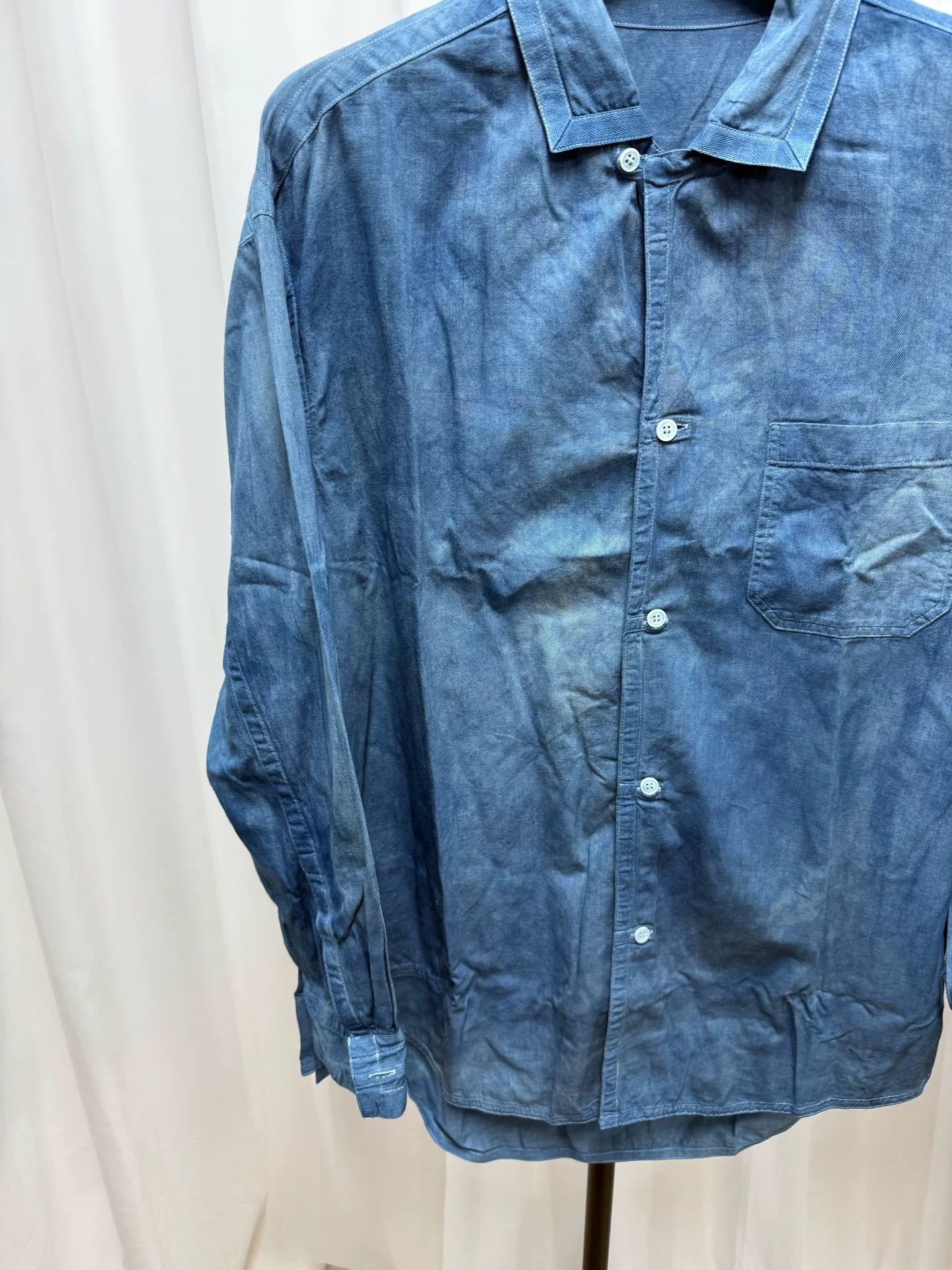 Yohji Yamamoto Yohji Yamamoto Tie-Dye Loose Shirt Size US M / EU 48-50 / 2 - 3 Thumbnail