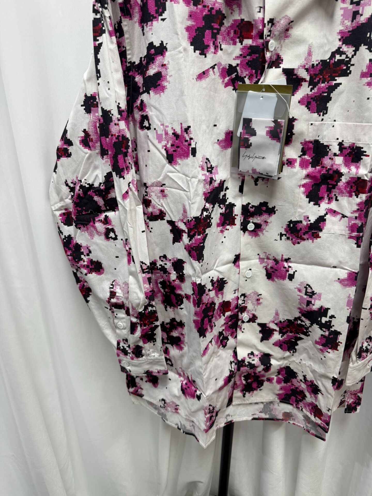 Yohji Yamamoto Yohji Yamamoto Mosaic Pattern Shirt Size US XL / EU 56 / 4 - 3 Thumbnail