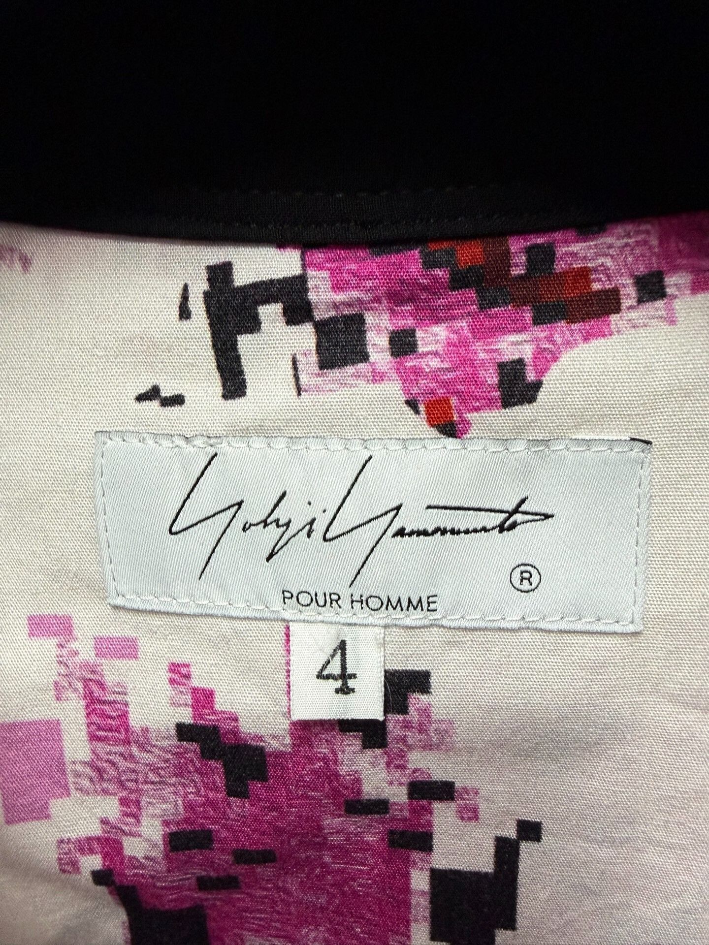 Yohji Yamamoto Yohji Yamamoto Mosaic Pattern Shirt Size US XL / EU 56 / 4 - 5 Thumbnail