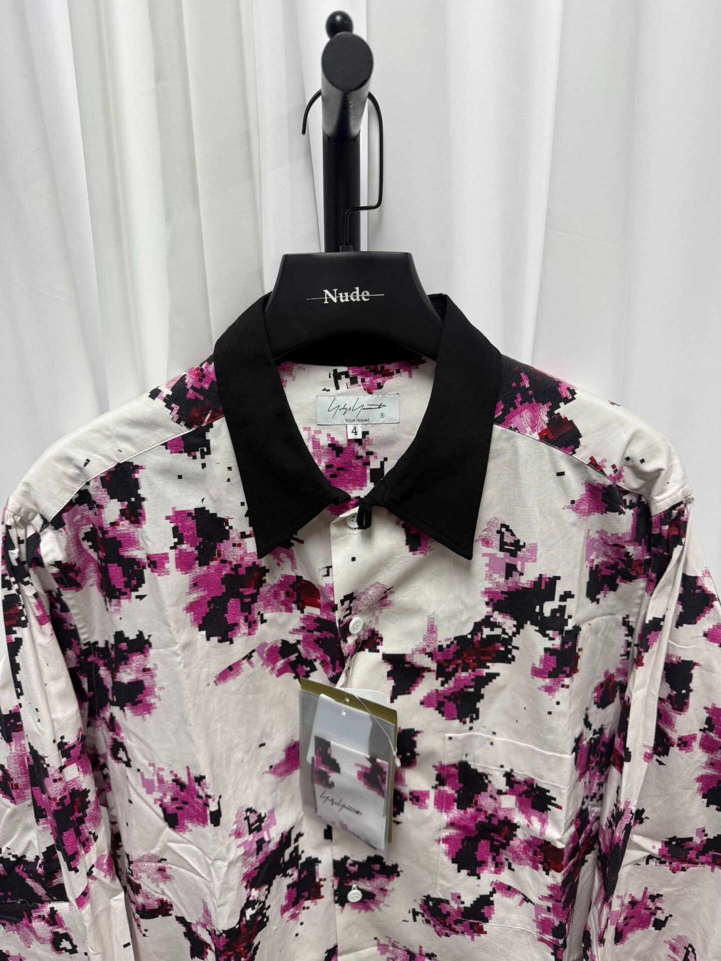 Yohji Yamamoto Yohji Yamamoto Mosaic Pattern Shirt Size US XL / EU 56 / 4 - 4 Thumbnail