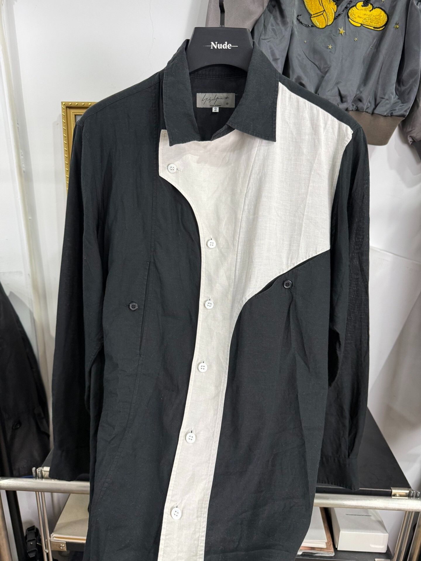 Yohji Yamamoto Yohji Yamamoto Pour Homme Shirt Size US XL / EU 56 / 4 - 5 Thumbnail
