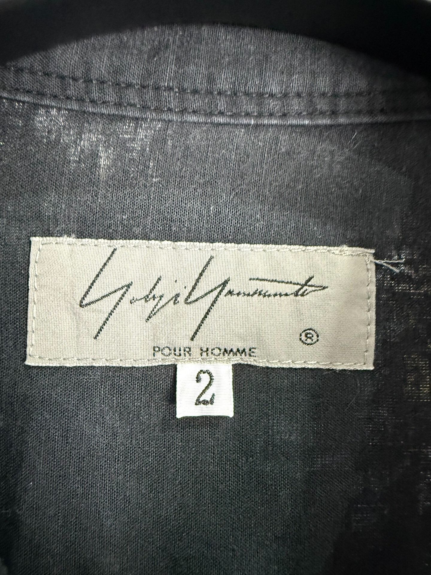 Yohji Yamamoto Yohji Yamamoto Pour Homme Shirt Size US XL / EU 56 / 4 - 6 Thumbnail