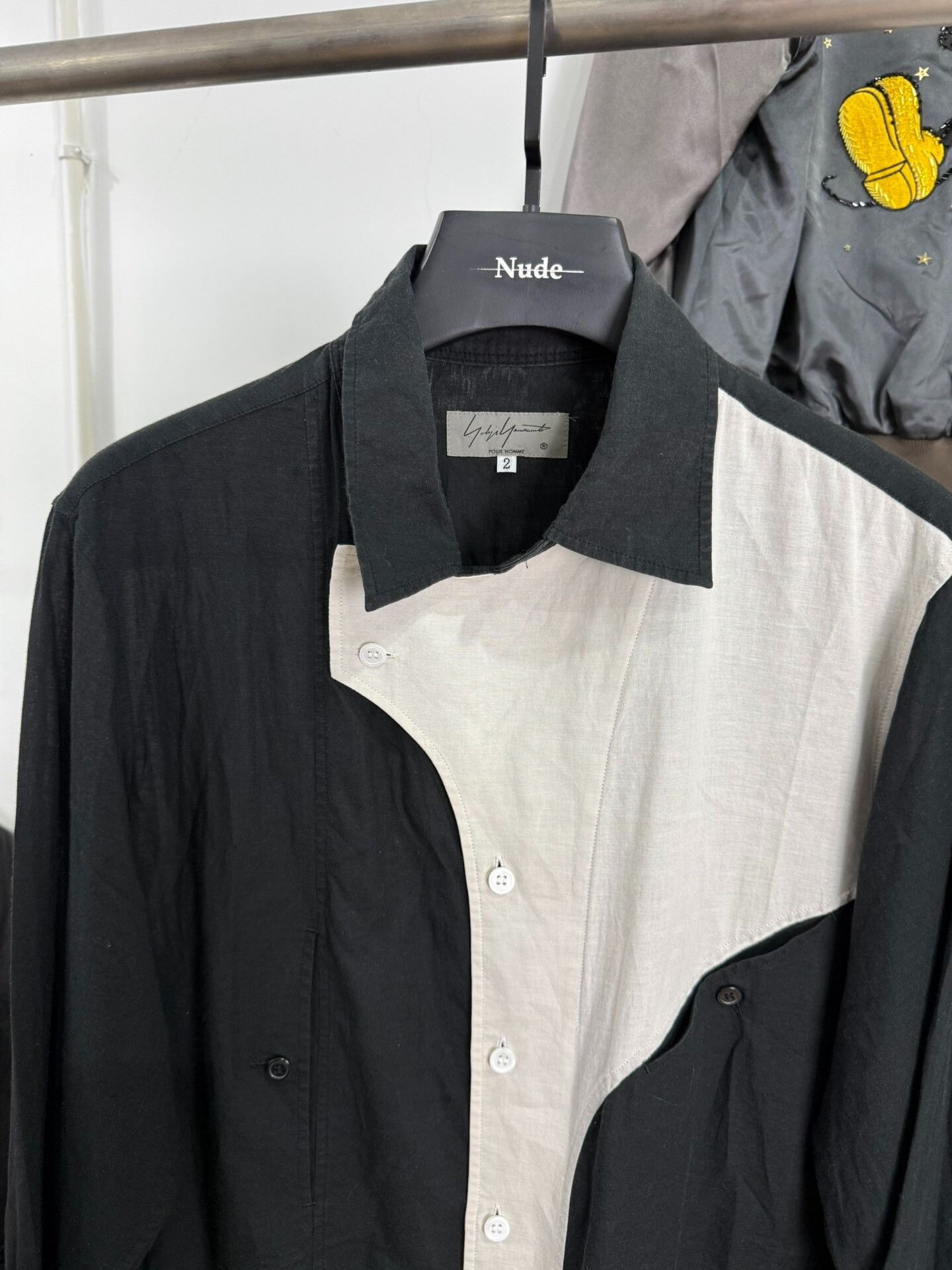 Yohji Yamamoto Yohji Yamamoto Pour Homme Shirt Size US XL / EU 56 / 4 - 3 Thumbnail