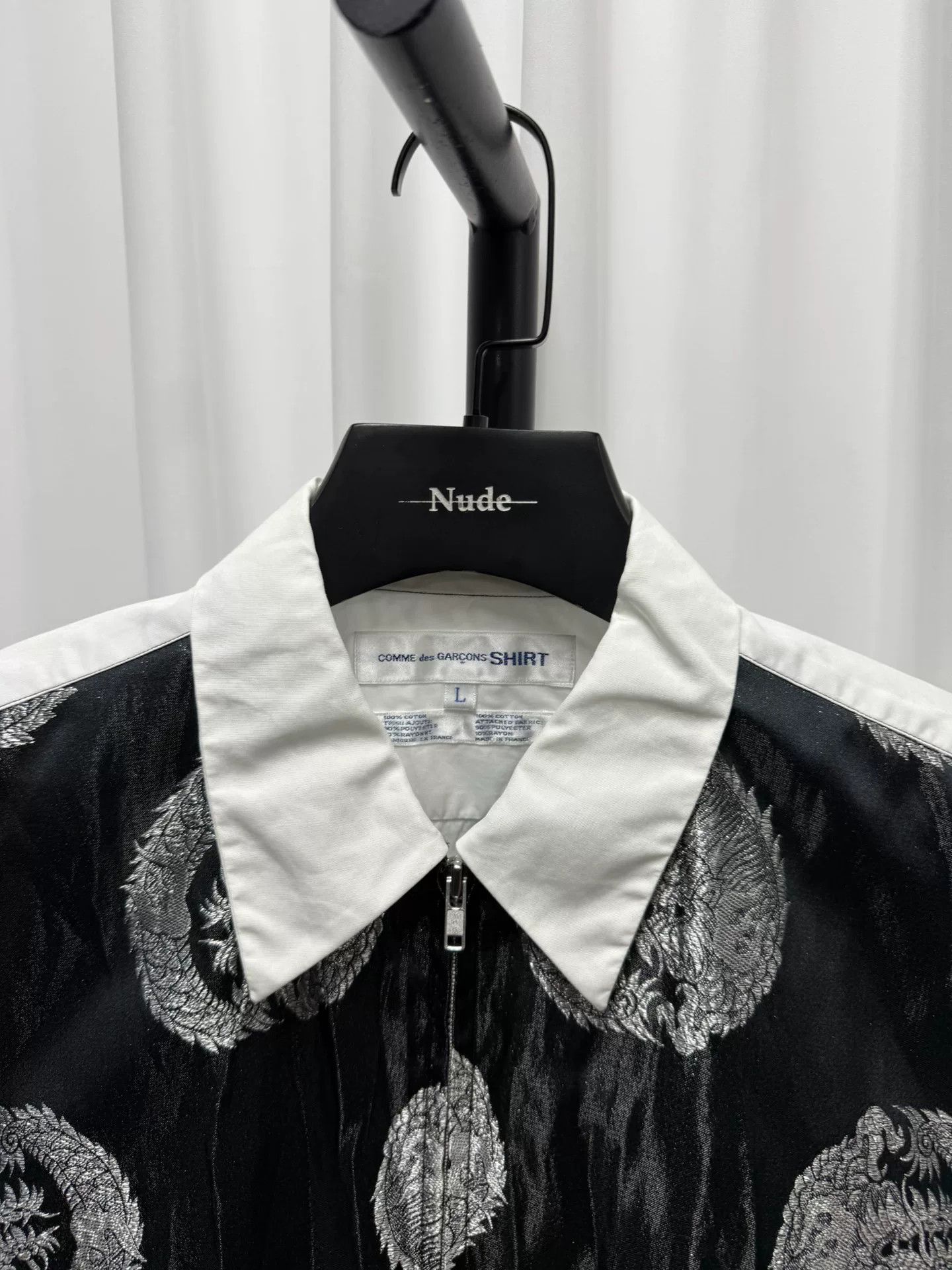 Comme des Garcons Comme des Garçons Embroidered Shirt Size US L / EU 52-54 / 3 - 3 Thumbnail