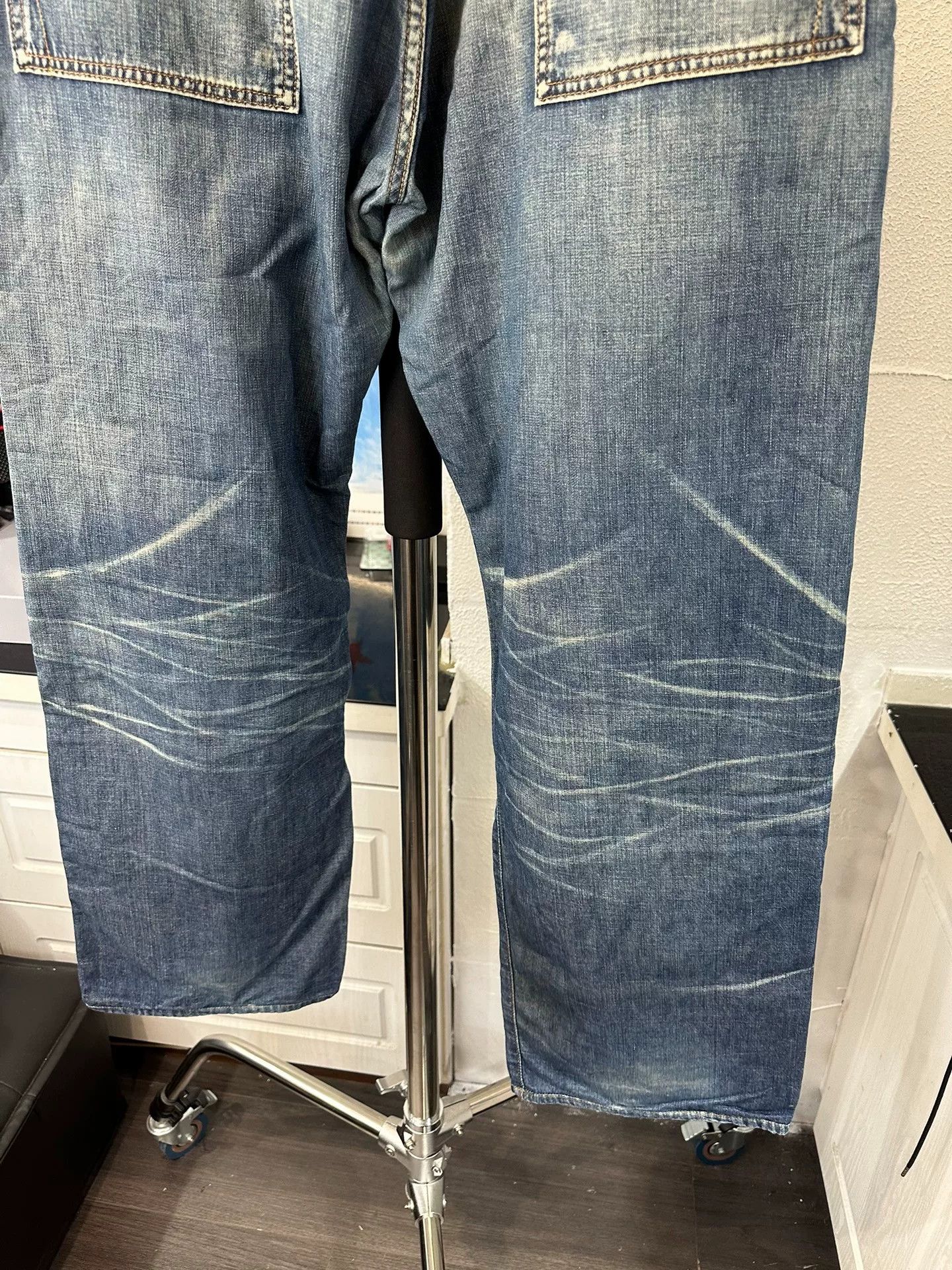 Yohji Yamamoto Yohji Yamamoto Y's Denim Pants for Men Size US 30 / EU 46 - 7 Thumbnail