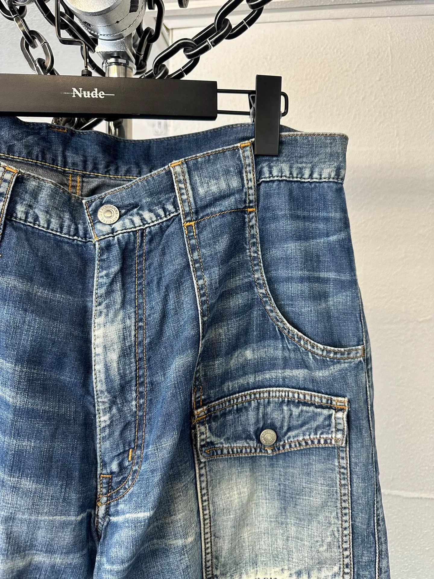 Yohji Yamamoto Yohji Yamamoto Y's Denim Pants for Men Size US 30 / EU 46 - 4 Thumbnail