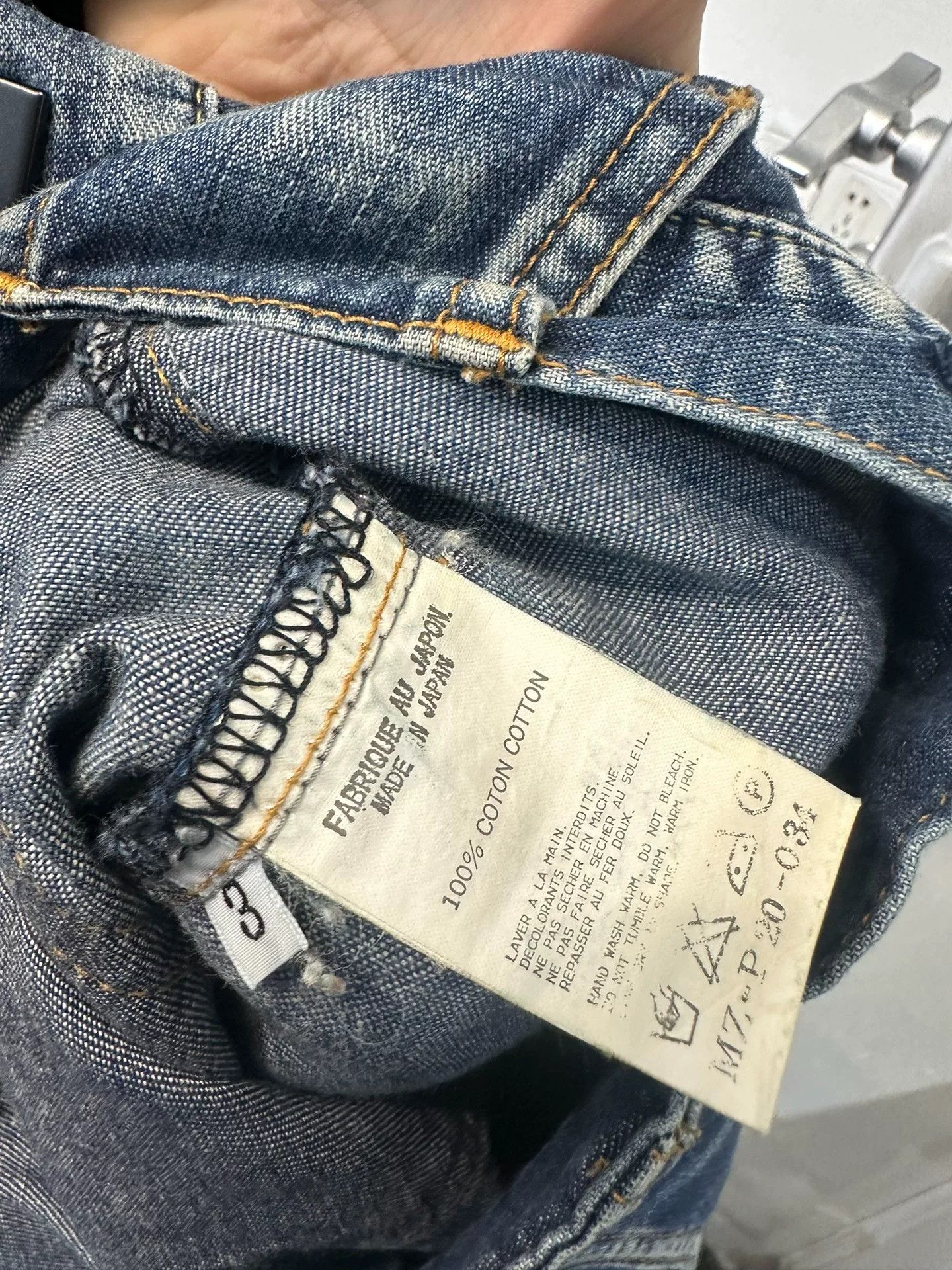 Yohji Yamamoto Yohji Yamamoto Y's Denim Pants for Men Size US 30 / EU 46 - 8 Thumbnail